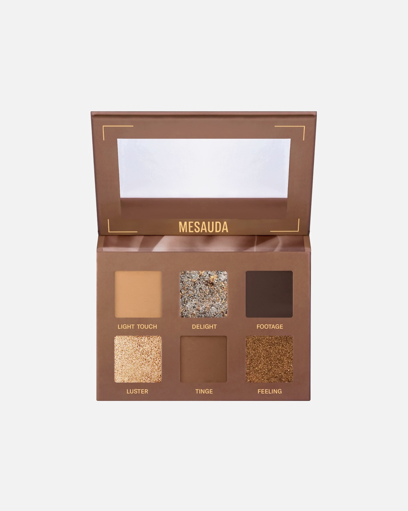 Ombretto di Unisex Mesauda BARE HARMONY 2.0 - TENDER MAUVE 203 - COOL BRONZE