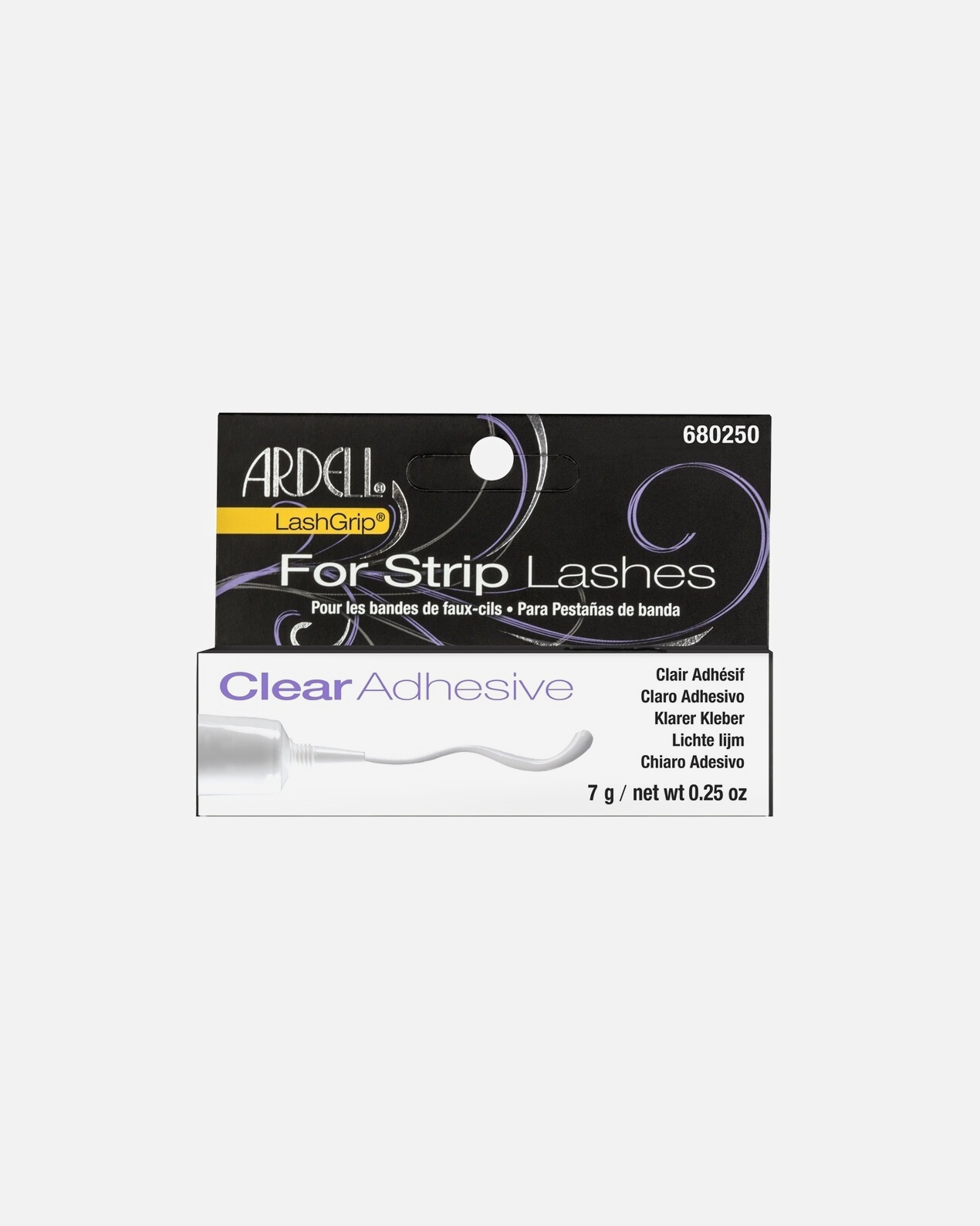 Ciglia finte di Femmina Ardell Fashion Lashes Adhesive Lashgrip Adh Clear 1 pz