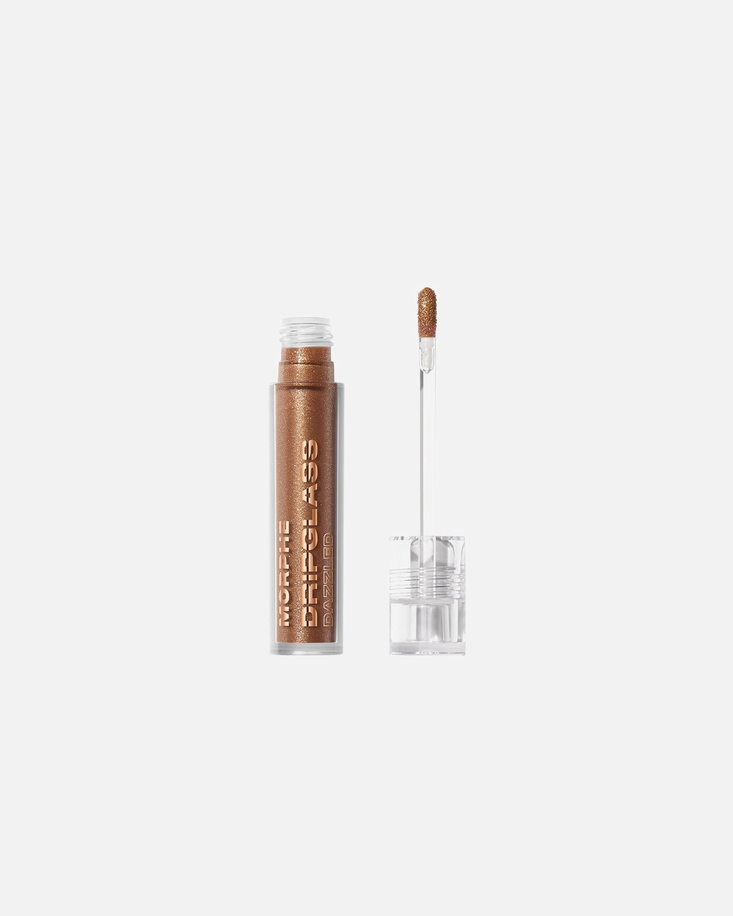 Lucidalabbra di Unisex MORPHE DRIPGLASS DAZZLED HIGH SHIMMER LIP GLOSS COGNAC DIAMOND