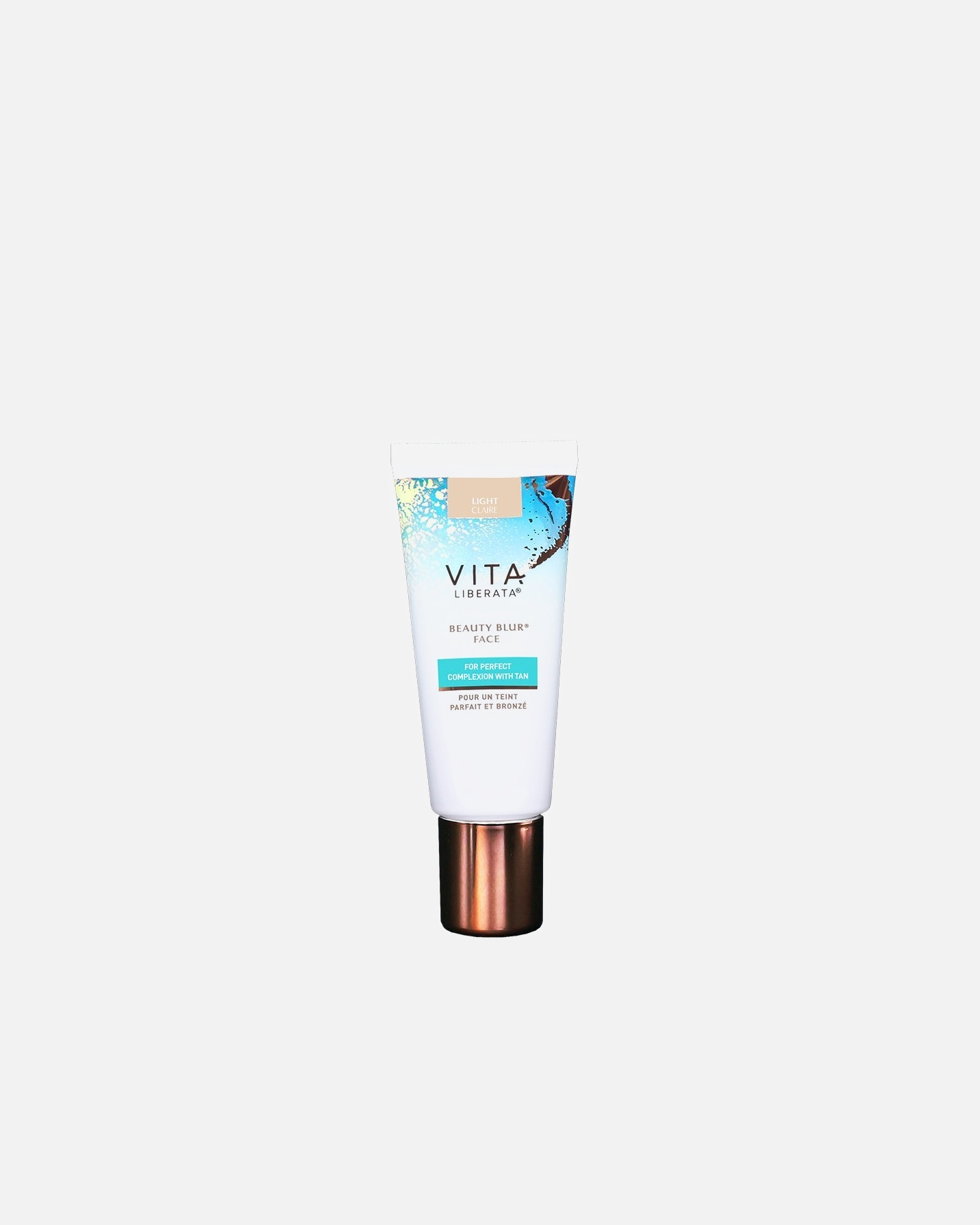 Auto abbronzante di Unisex Vita Liberata Illuminante chiaro Beauty Blur con Autoabbronzante per viso Light