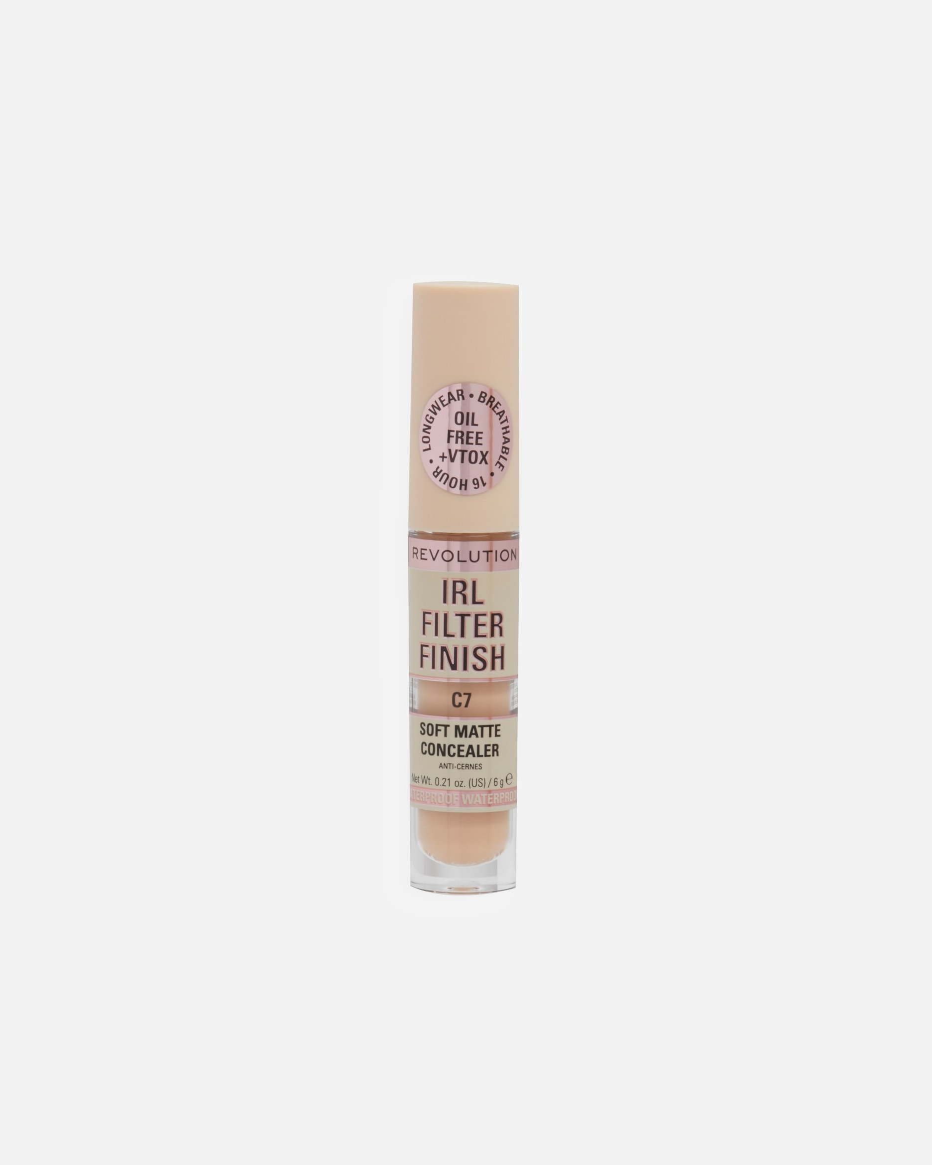 Correttore di Unisex Revolution IRL Filter Finish Concealer C7 - NUDE