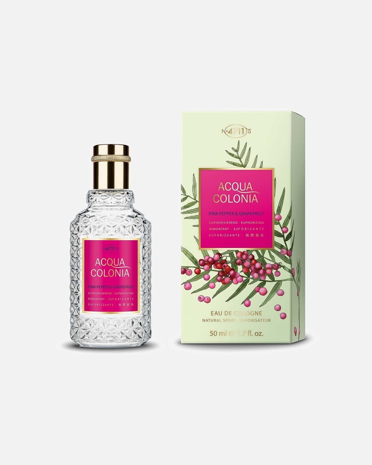 Eau de Cologne di Unisex Acqua di Colonia 4711 Pink Pepper & Grapefruit Eau de Cologne 50 ml