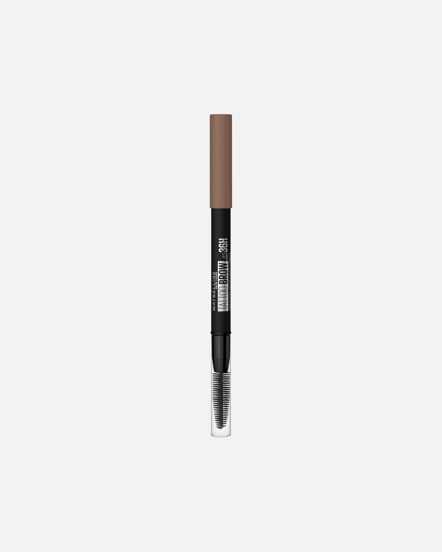 Matita sopracciglia di Unisex MAYBELLINE NEW YORK Tattoo Brow 36H, Matita per Sopracciglia Temperabile, Risultato definito e naturale fino a 36 ore Blonde (02)