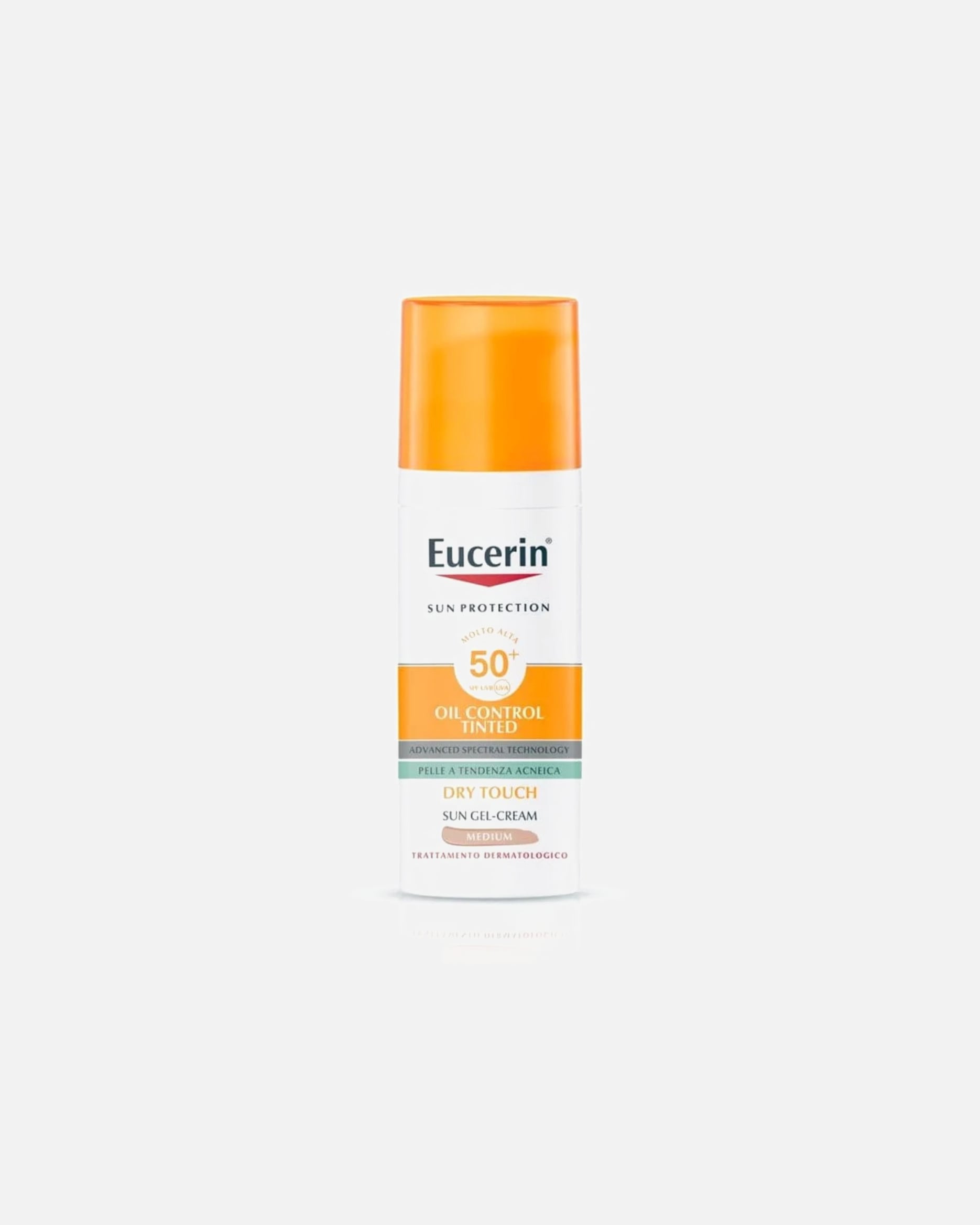 CC Cream di Unisex Eucerin Sun Face Oil Control Tinted SPF 50+ Medium 50 ml