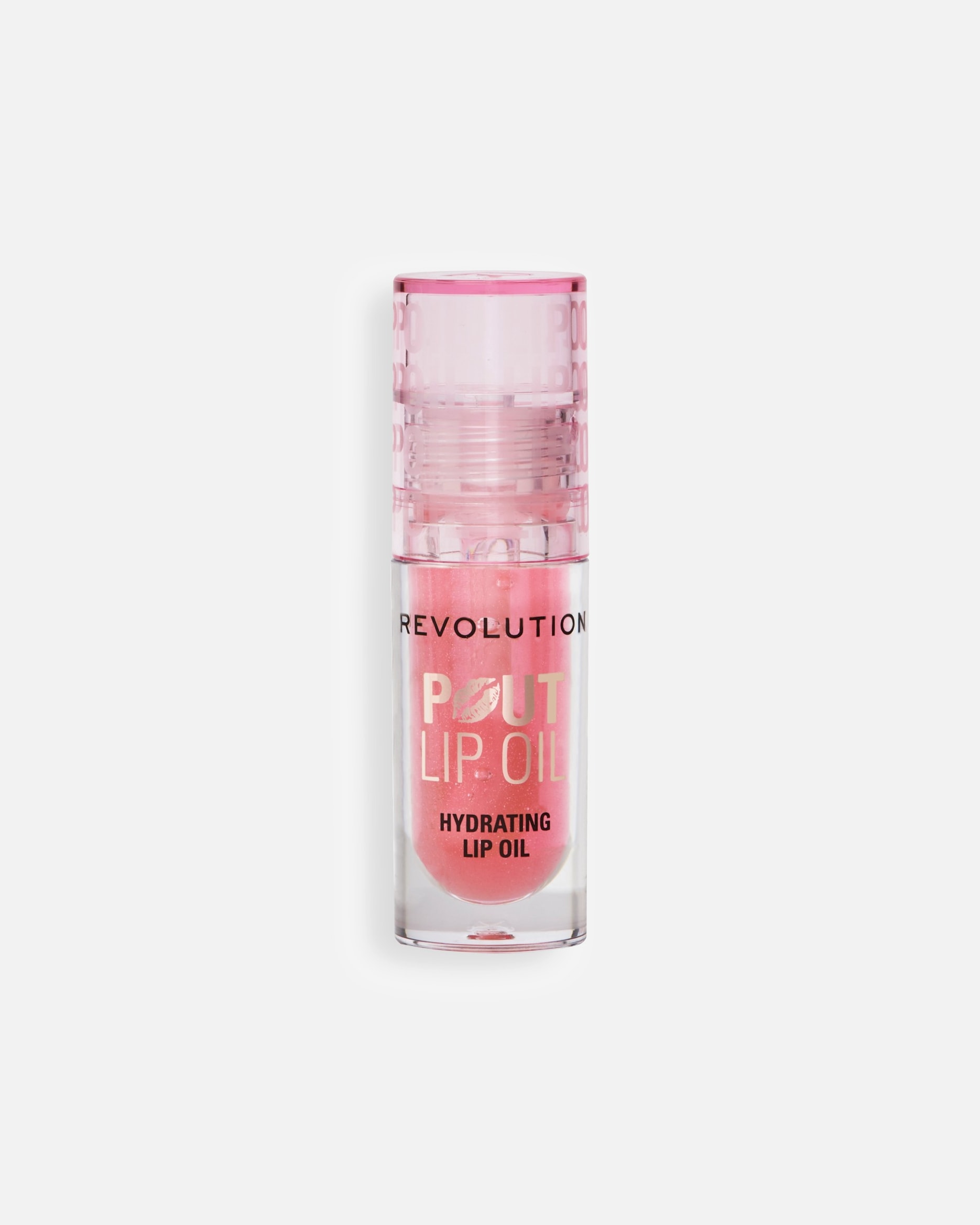 Lucidalabbra di Unisex Revolution Pout Lip Oil GLAM PINK SHIMMER