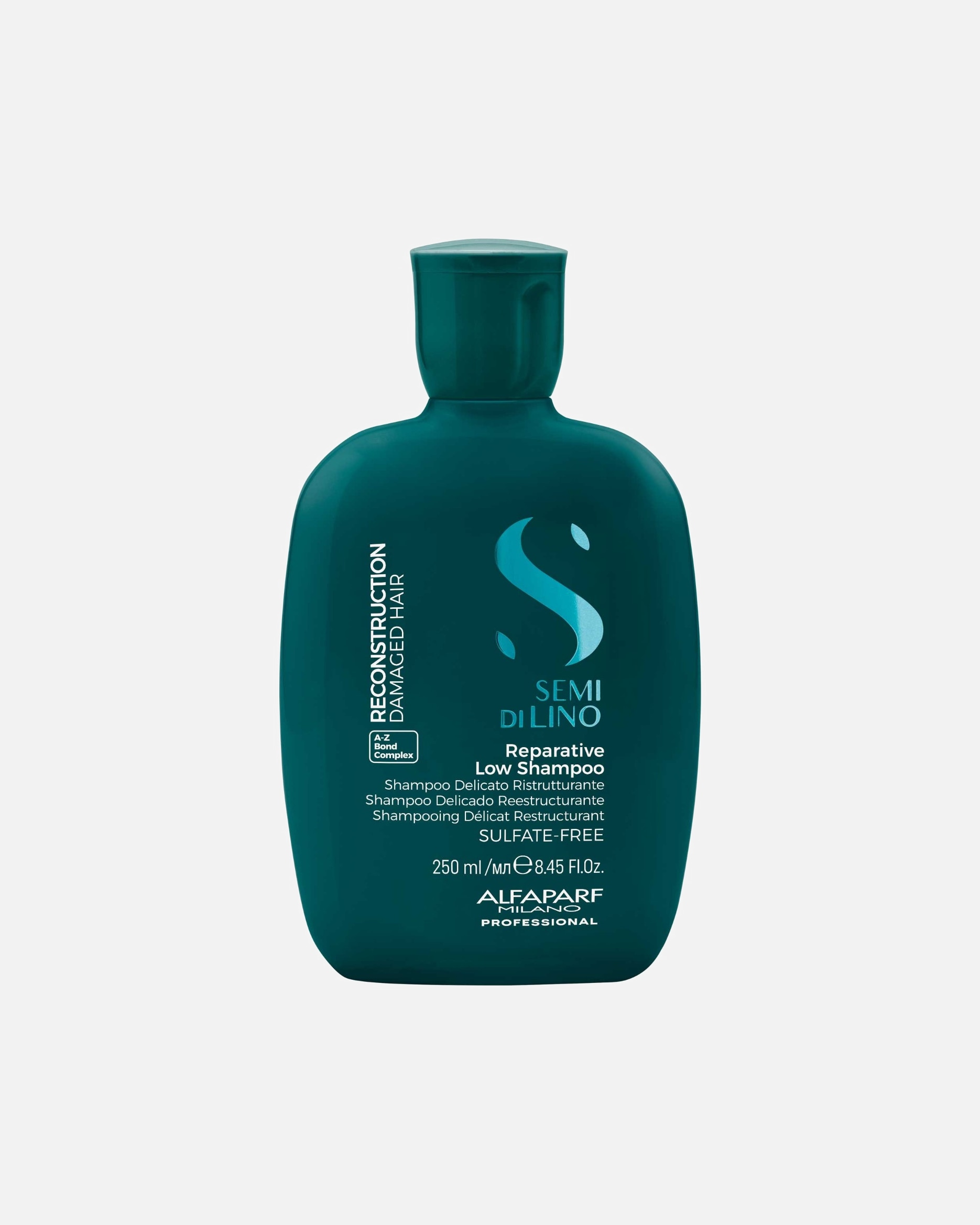 Shampoo capelli di Unisex ALFAPARF MILANO Semi di Lino Reconstruction Reparative Low Shampoo 250 ml - Shampoo delicato ristrutturante per capelli danneggiati 250 ml