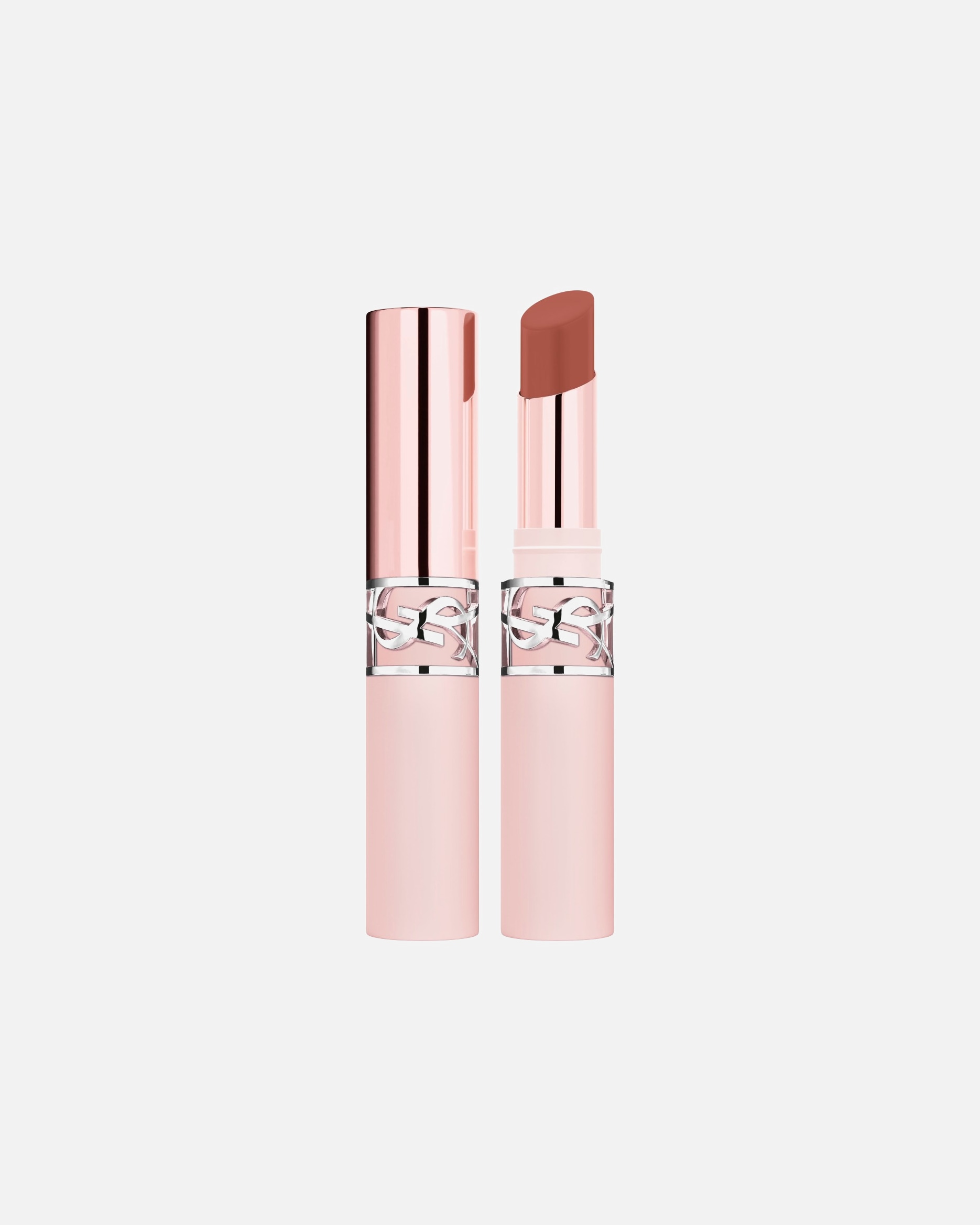 Rossetto di Femmina Yves Saint Laurent Lovenude Lip Blusher - Rossetto-Balm Soft Matte 03 Taupe Flirt