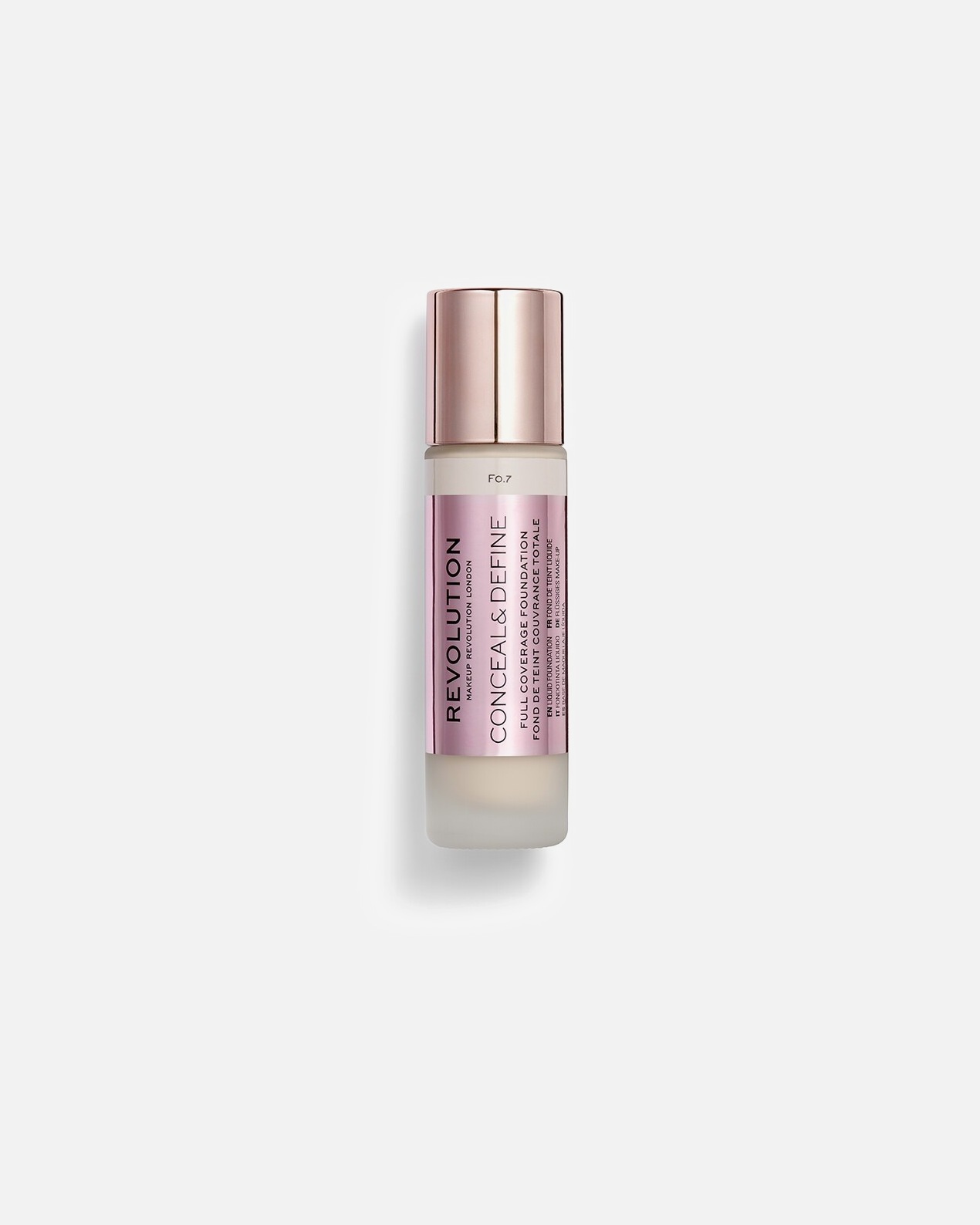 Fondotinta di Unisex Revolution Conceal & Define Foundation F0.7