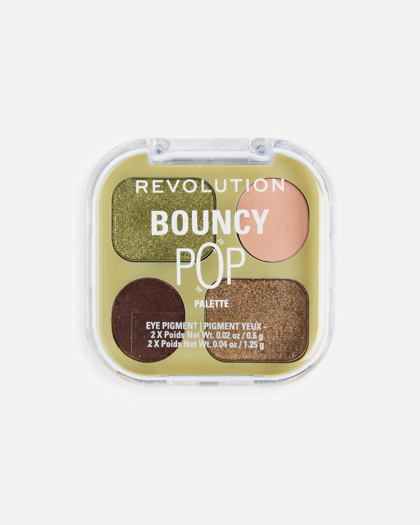 Ombretto di Unisex Revolution Bouncy Pop Shadow Palette EVERGREEN
