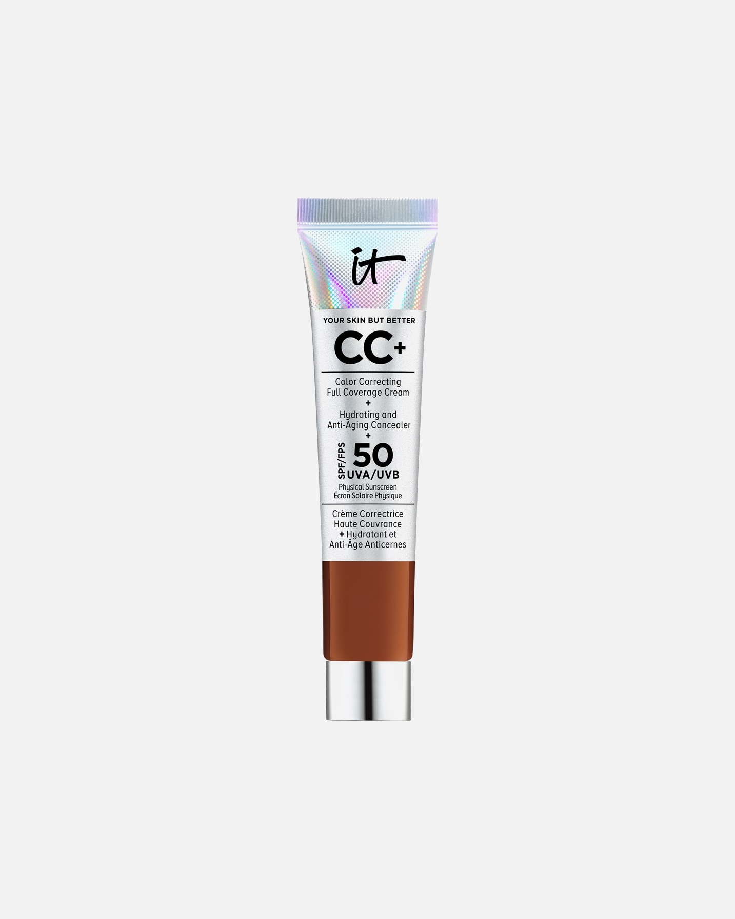 CC Cream di Unisex IT COSMETICS Your Skin But Better CC+ Cream with SPF 50 RICH - 12 ml - Travel Size