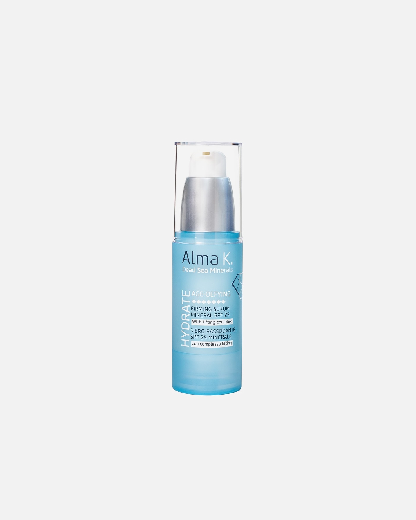 Siero Anti-età di Femmina Alma K Siero rassodante SPF 25 minerale 30 ml