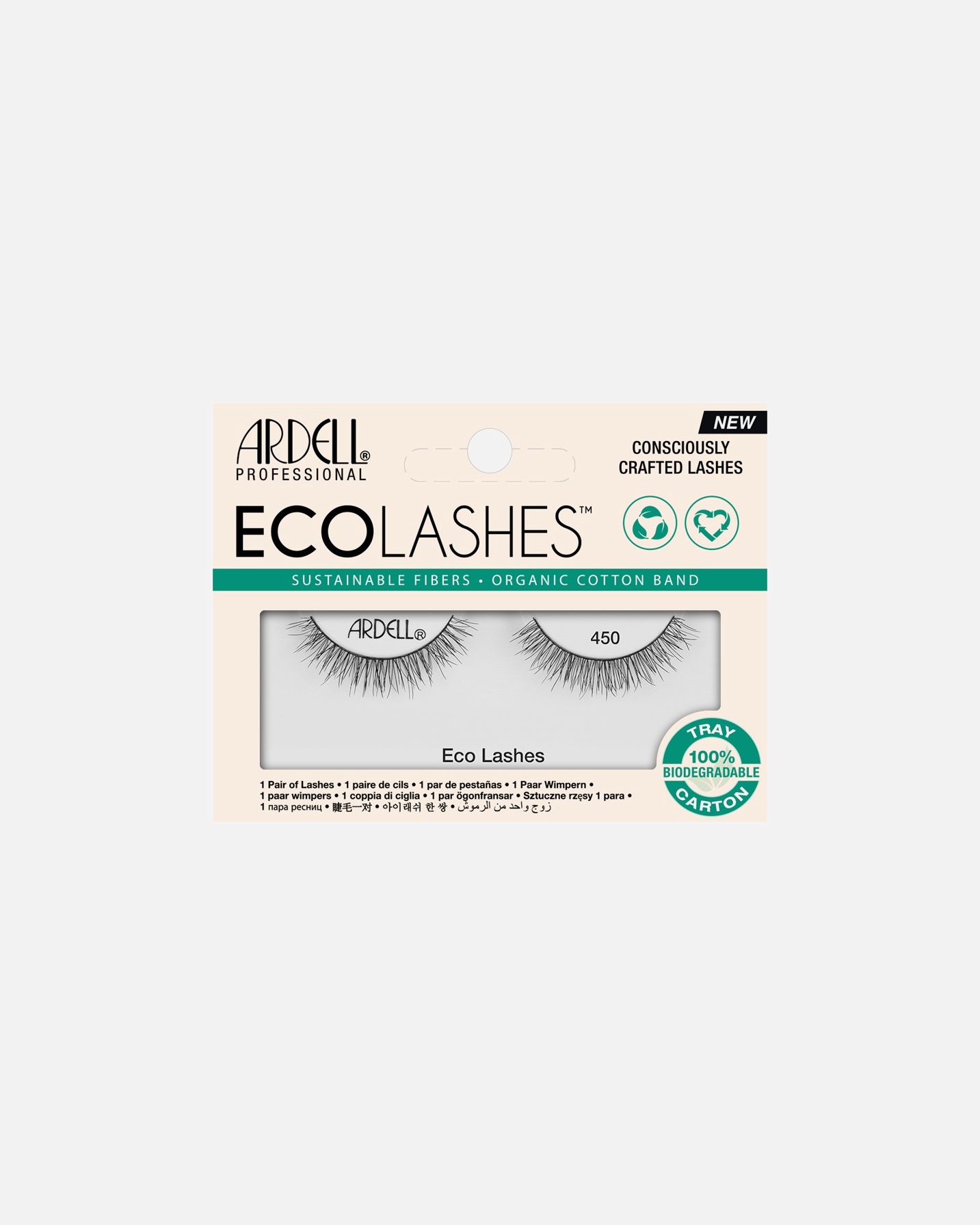 Ciglia finte di Femmina Ardell Fashion Lashes Ecolash - 450 1 pezzo