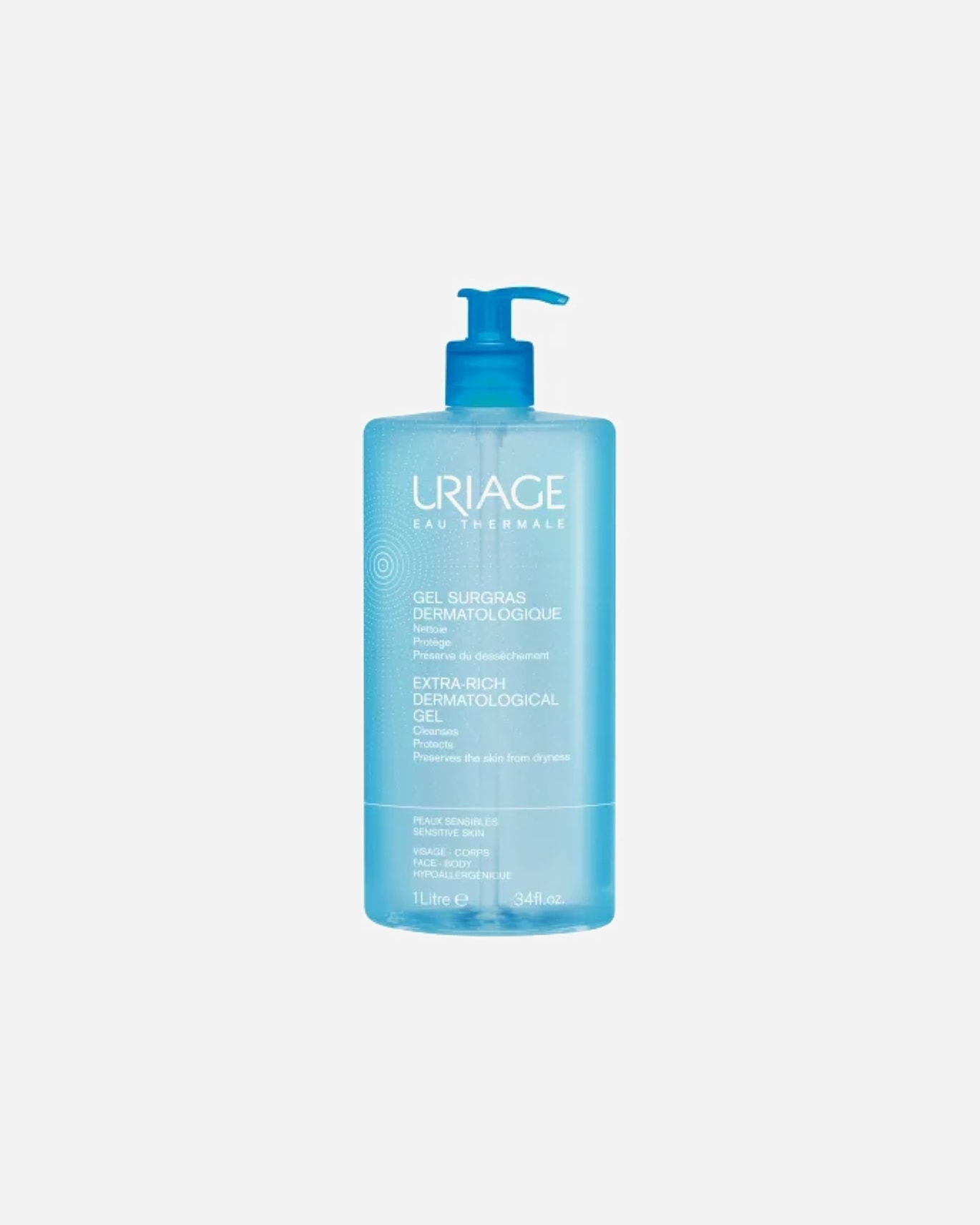 Bagnoschiuma di Unisex URIAGE EAU THERMALE GEL SURGRAS 1000 ml