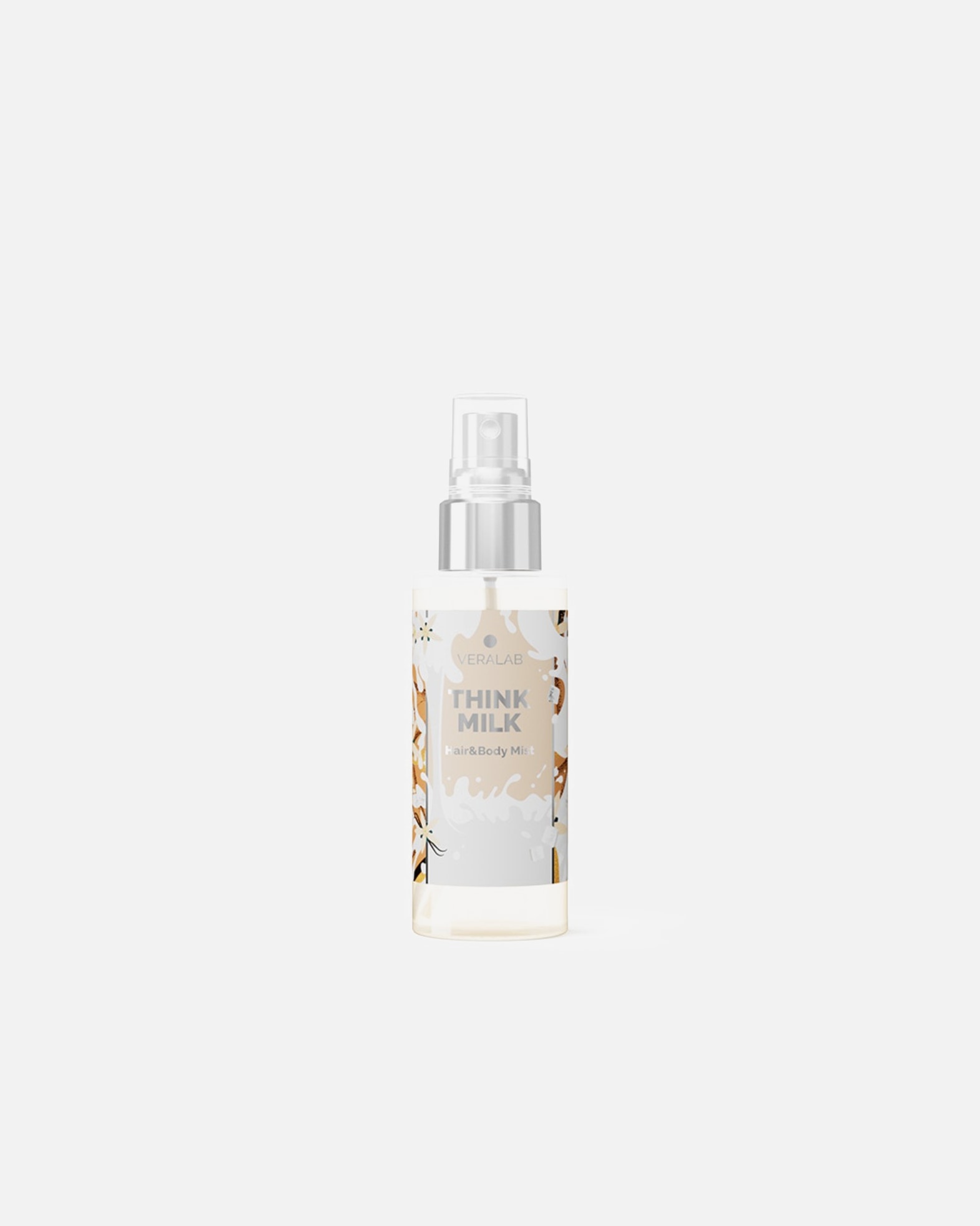 Spray corpo di Unisex VERALAB Default Brand Line THINK MILK 100 ml