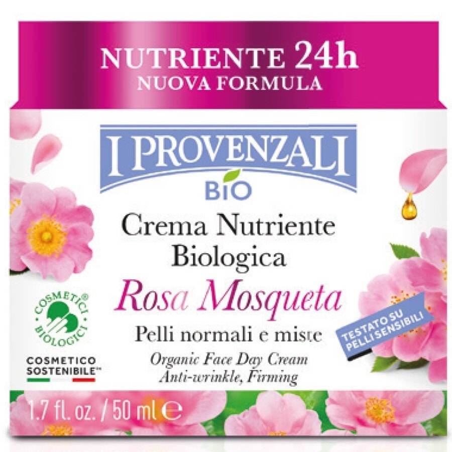 I Provenzali - Rosa Mosqueta Bio Crema Viso