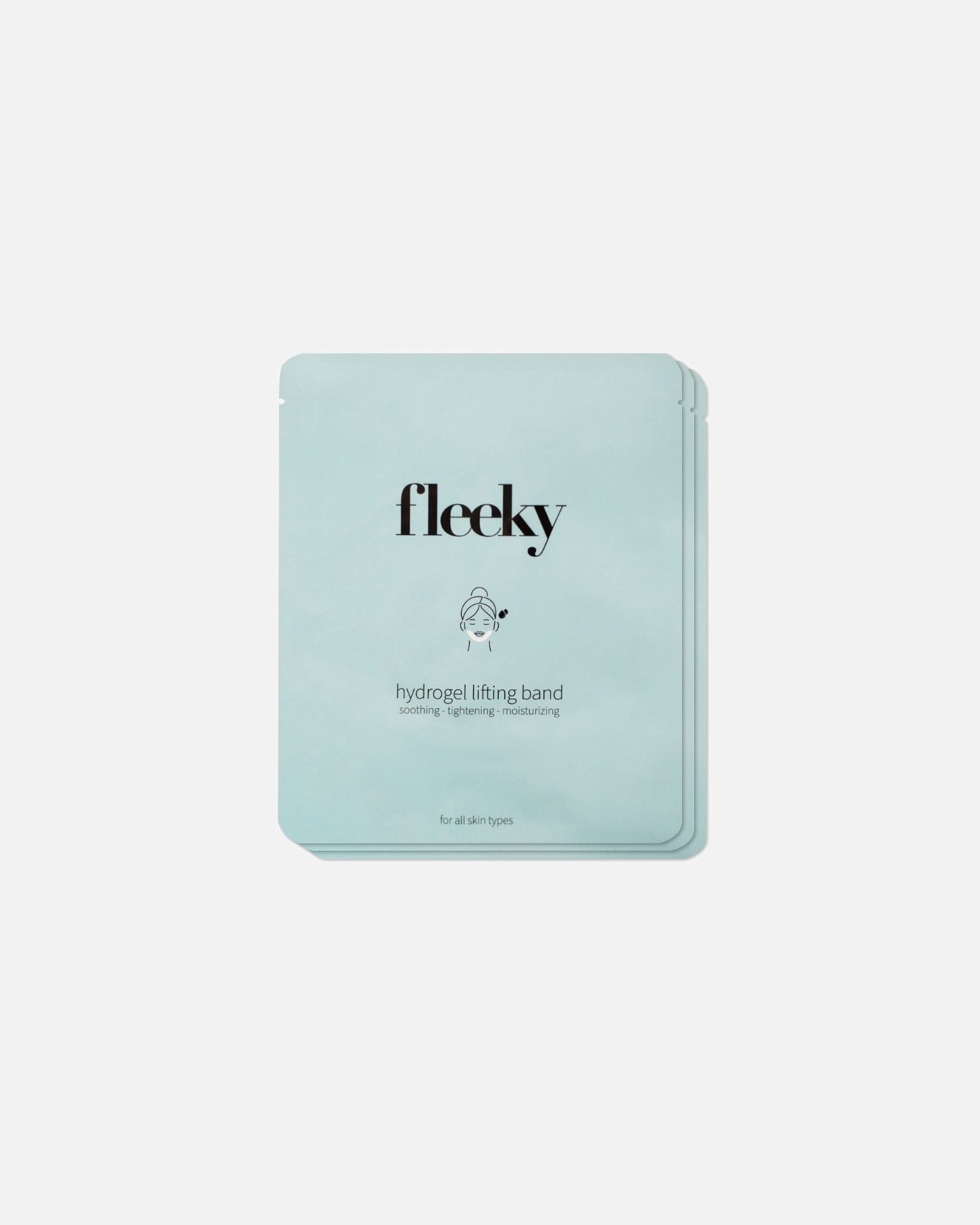 Maschera Idratante di Unisex fleeky Hydrogel Lifting Tape - Fascia Lifting Hydrogel 3 pezzi