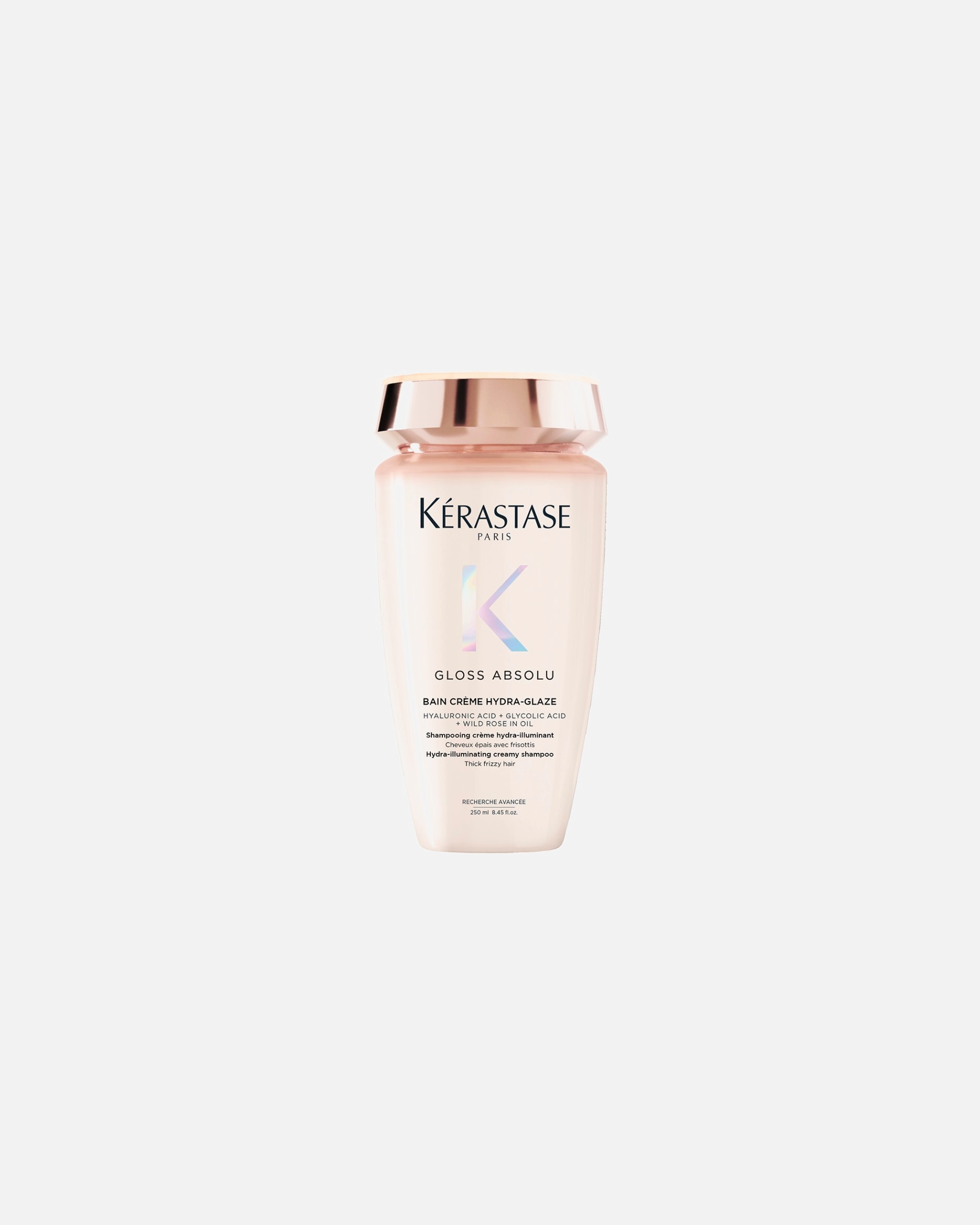 Shampoo capelli di Unisex KÉRASTASE Gloss Absolu Bain Crème Hydra-Glaze Shampoo per capelli spessi tendenti al crespo 250 ml