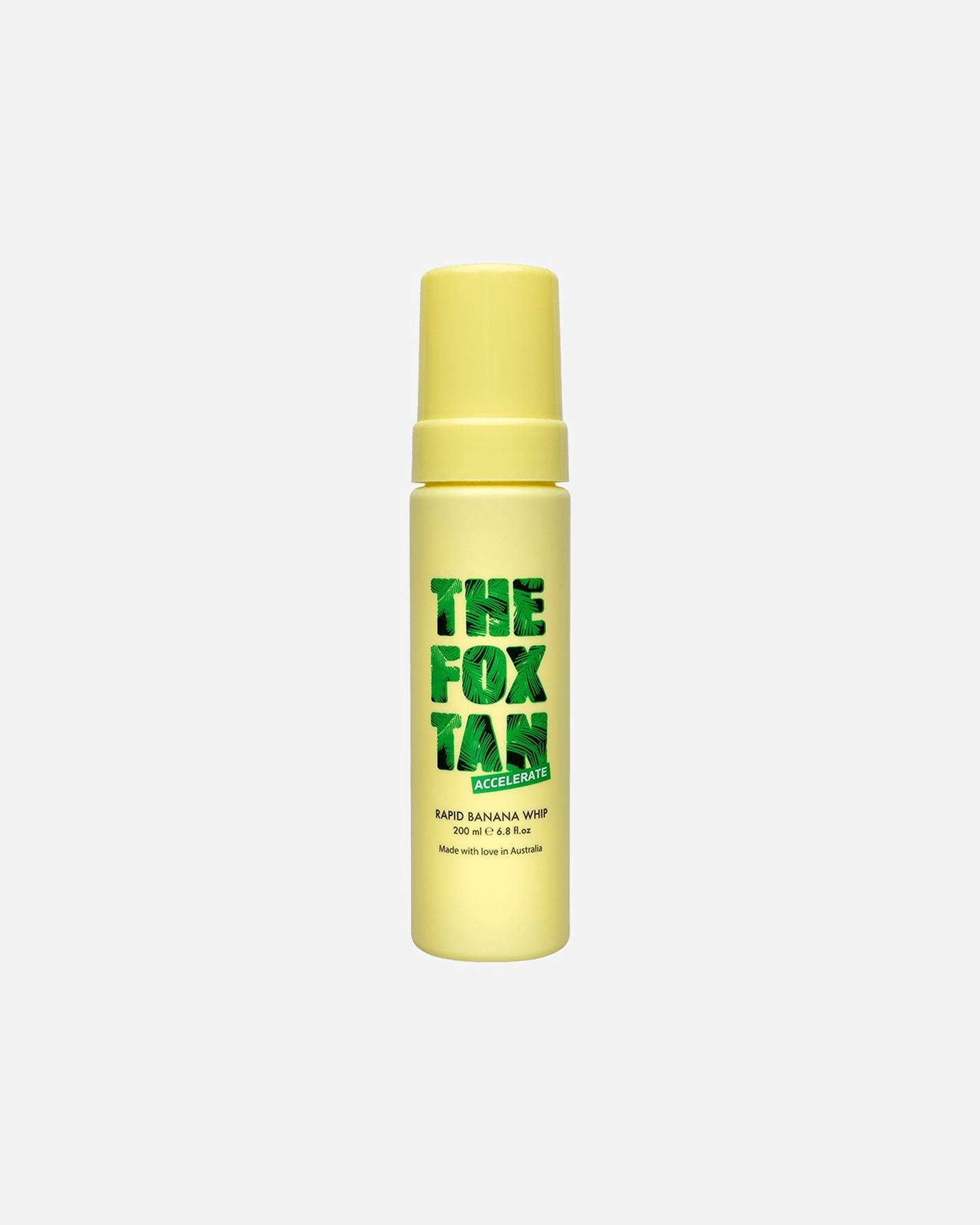 Auto abbronzante di Unisex THE FOX TAN Panna cotta rapida alla banana 200 ml