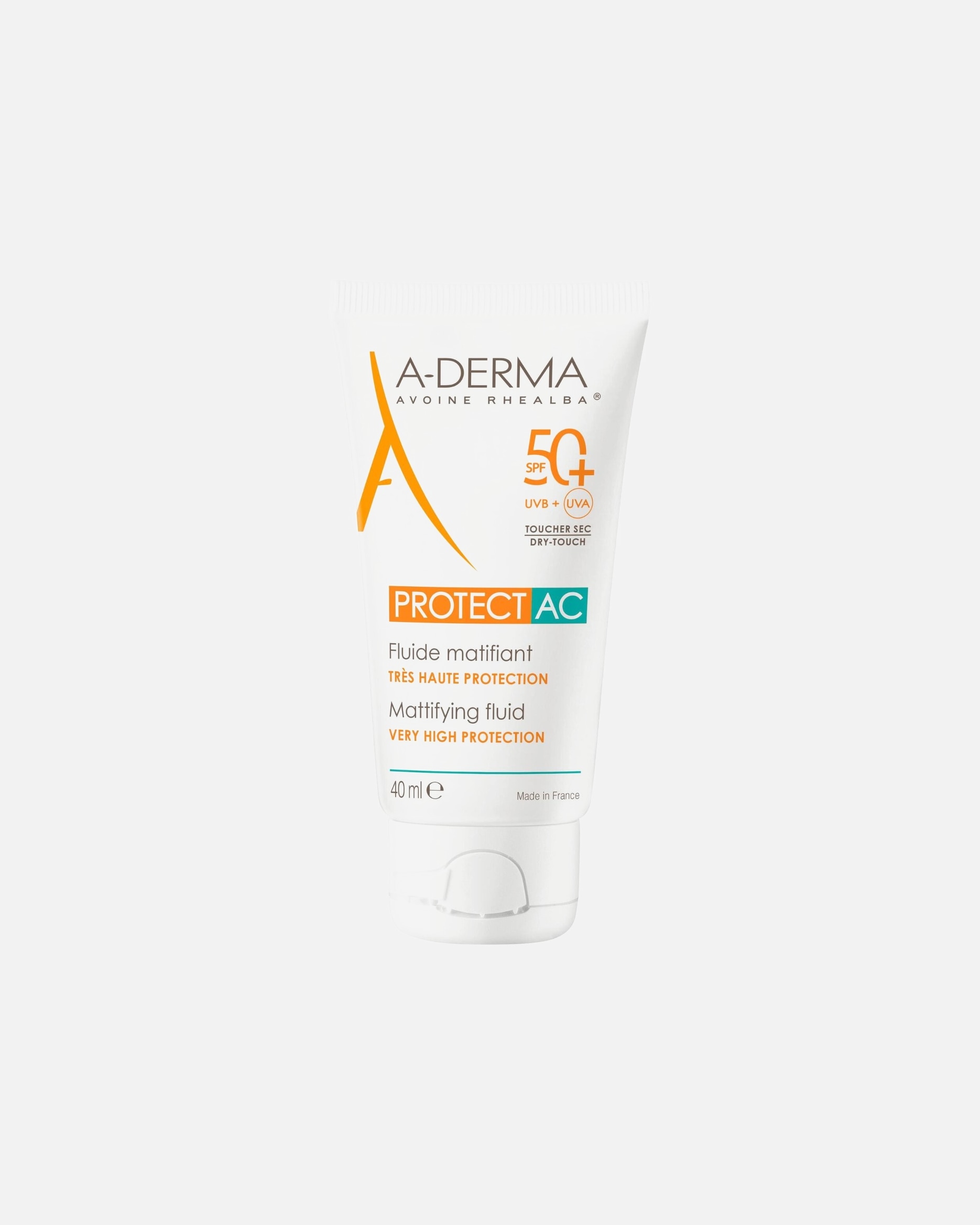 Crema solare per il corpo di Unisex A-DERMA PROTECT AC FLUIDO SOLARE SPF50+ 40 ml