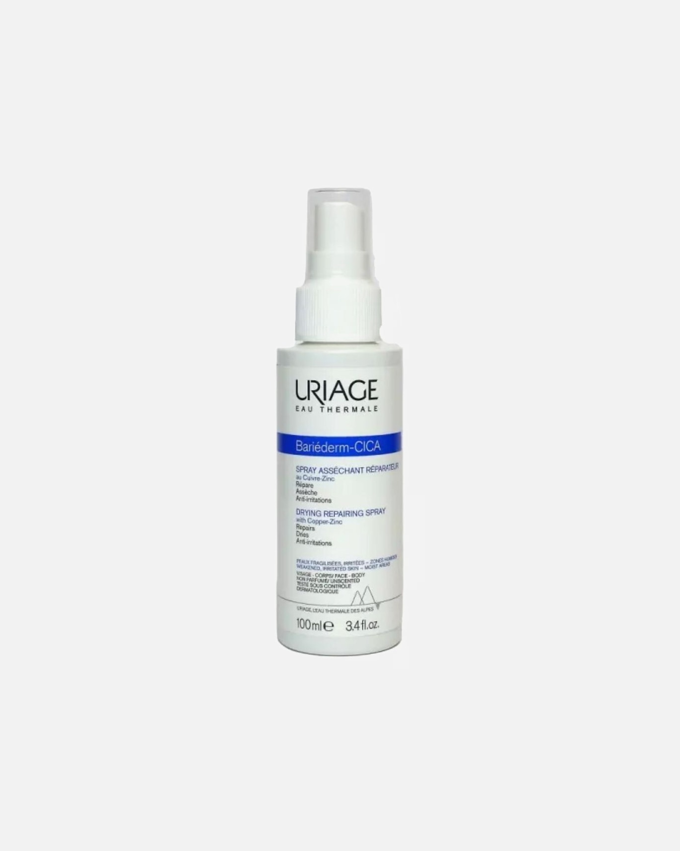Spray corpo di Unisex URIAGE EAU THERMALE Bariéderm Cica-Spray 100 ml