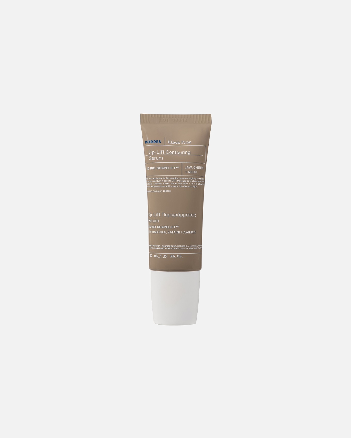 Siero Anti-età di Unisex KORRES Black Pine 4D Bio-ShapeLift™ Siero rassodante e rimodellante 40 ml
