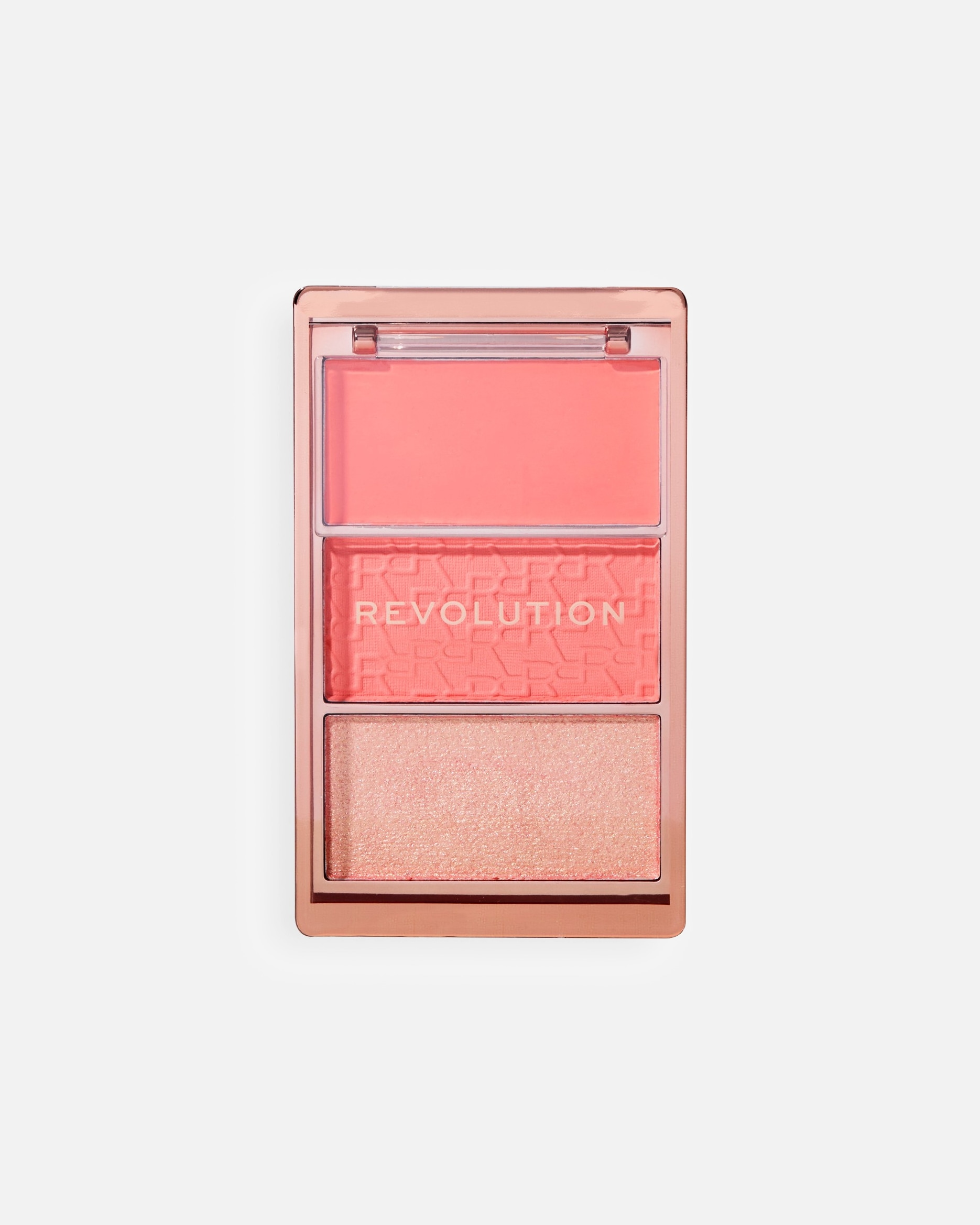 Blush di Unisex Revolution Blush Icon Palette Authentic Peach AUTHENTIC PEACH