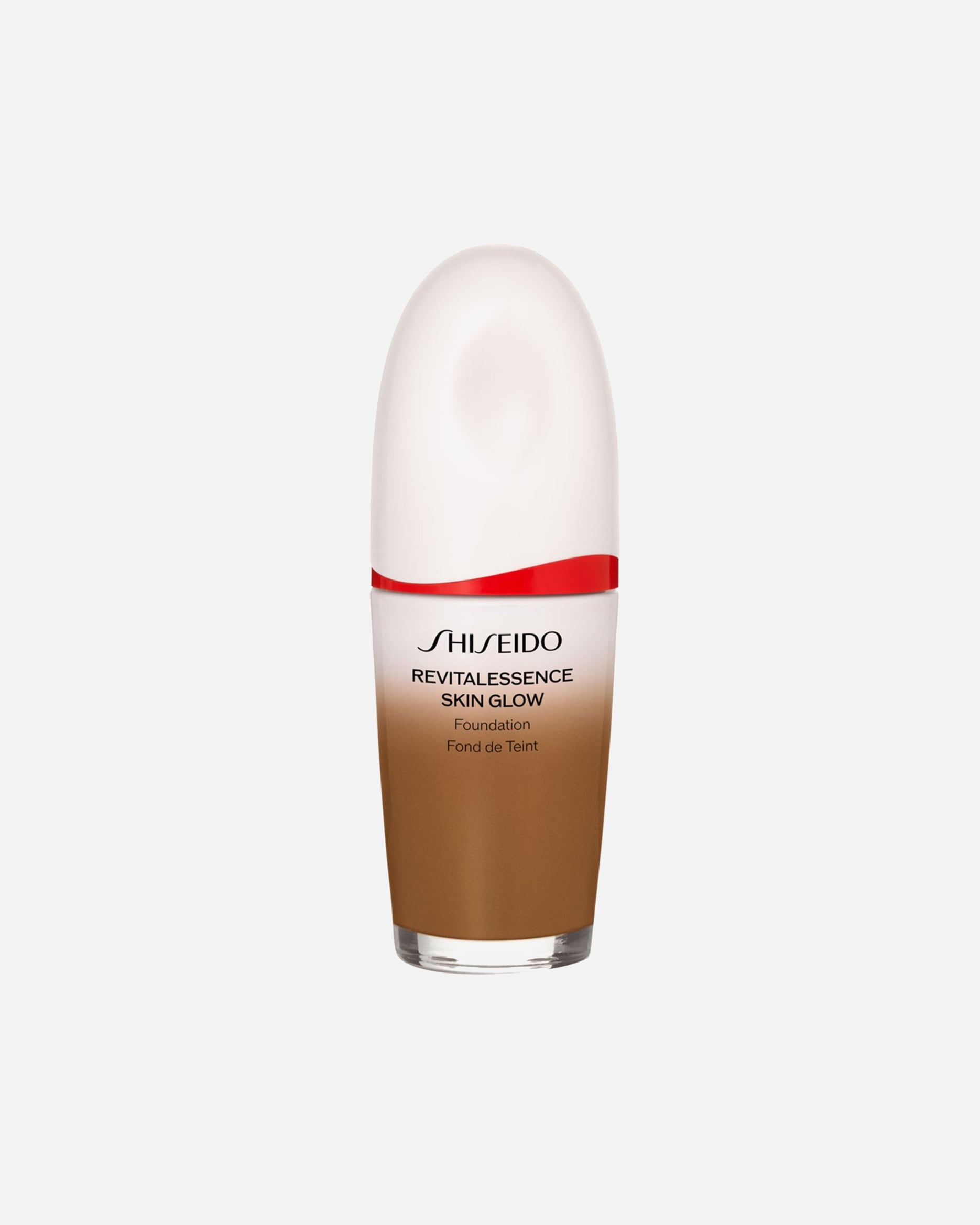 Fondotinta di Femmina SHISEIDO Revitalessence Skin Glow Foundation 510 - SUEDE