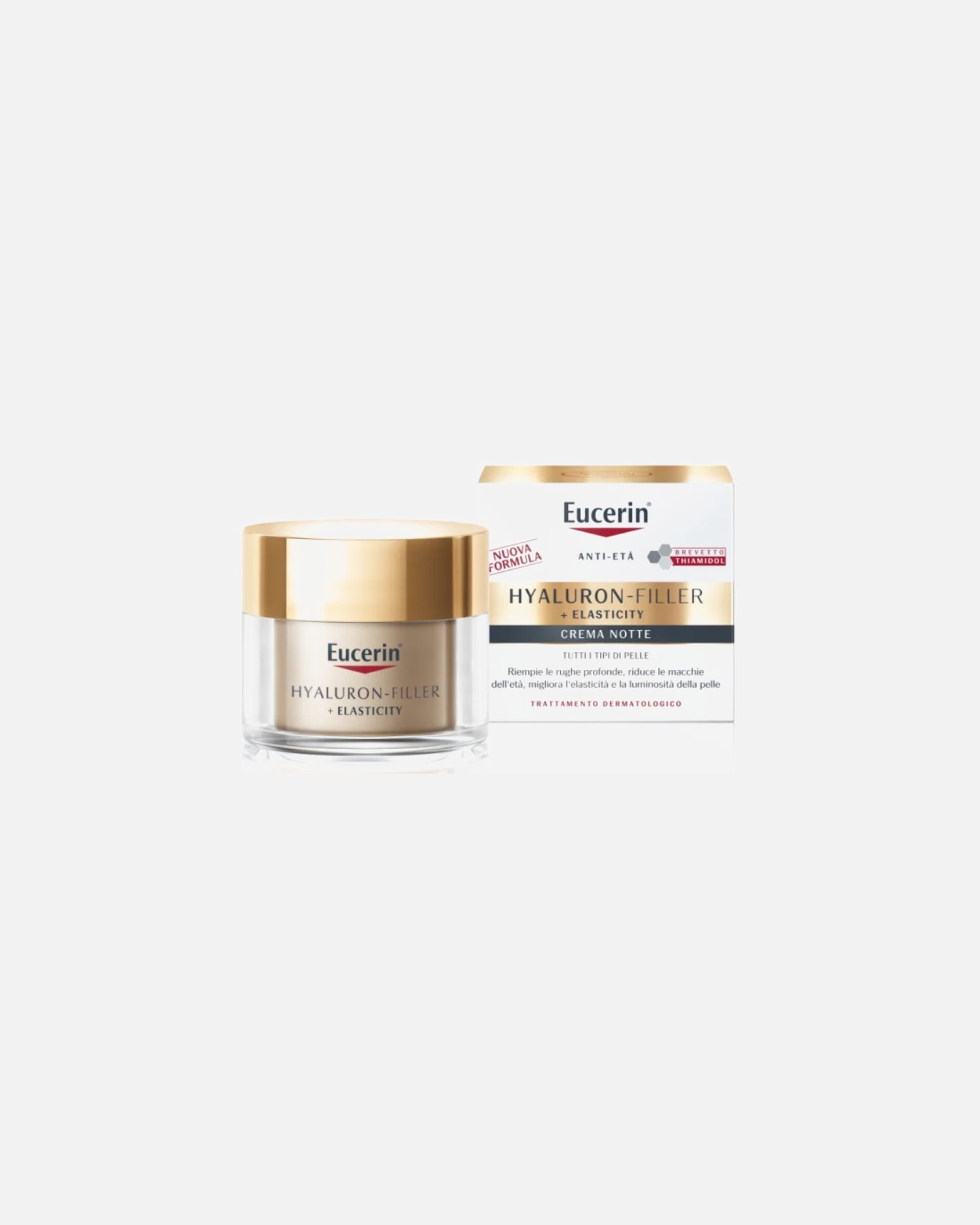 Cura anti-age di Unisex Eucerin Hyaluron-Filler Elasticity Crema Viso Notte Anti-età 50 ml