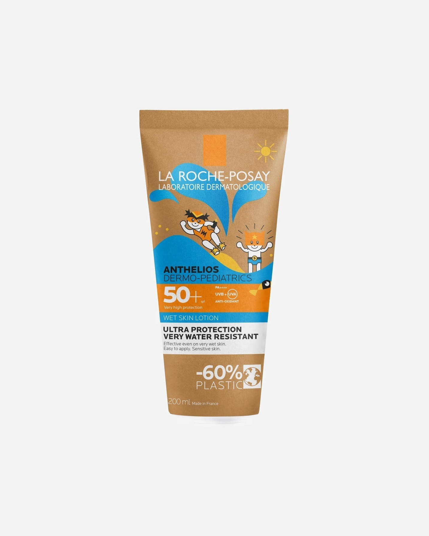 Crema solare di Unisex LA ROCHE POSAY Anthelios Dermo-Pediatrics Lotion Pelle Bagnata SPF 50+ 200 ml