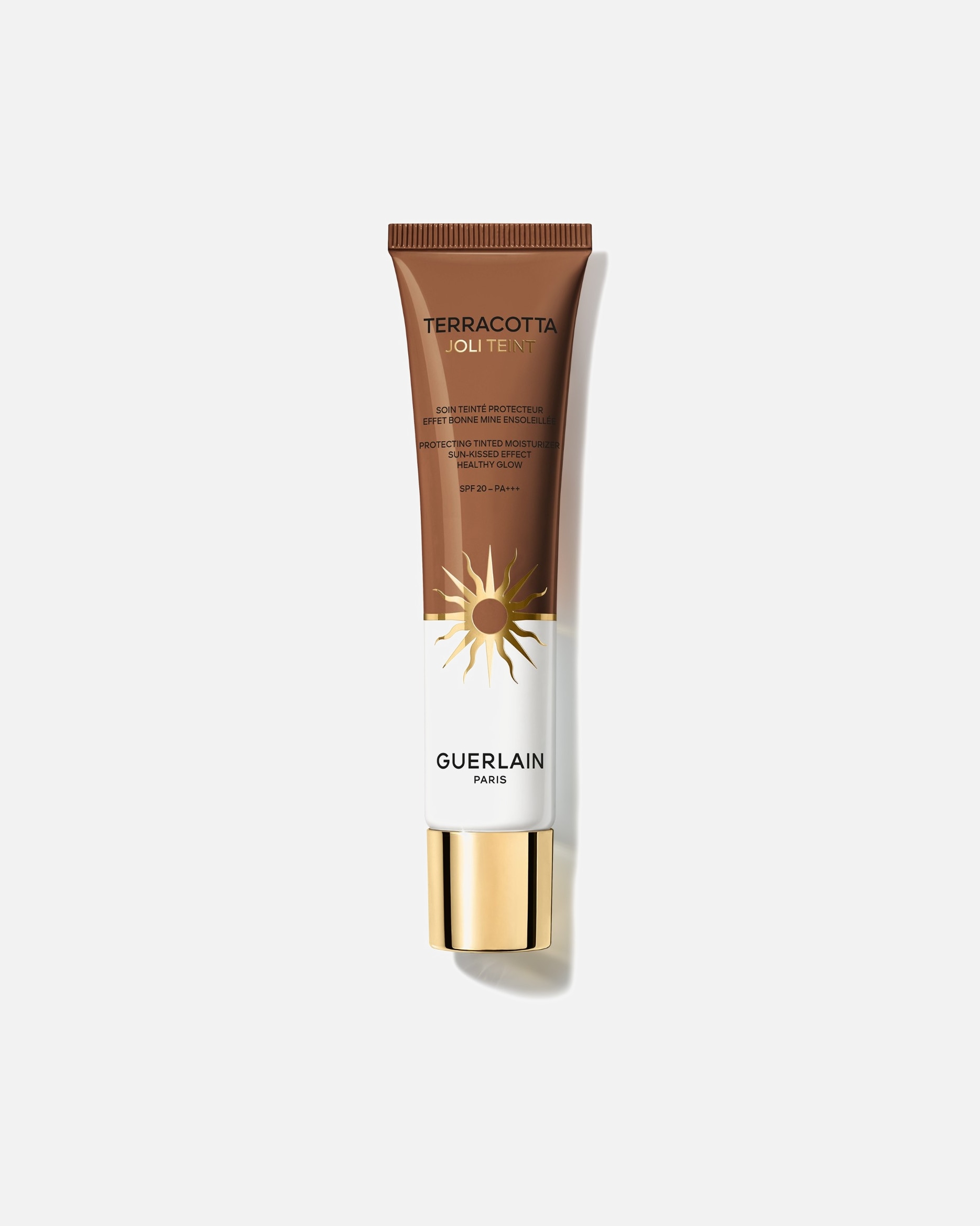 Fondotinta di Unisex Guerlain Terracotta Joli Teint crema colorata protettiva - effetto pelle baciata dal sole 50 - BORNZE
