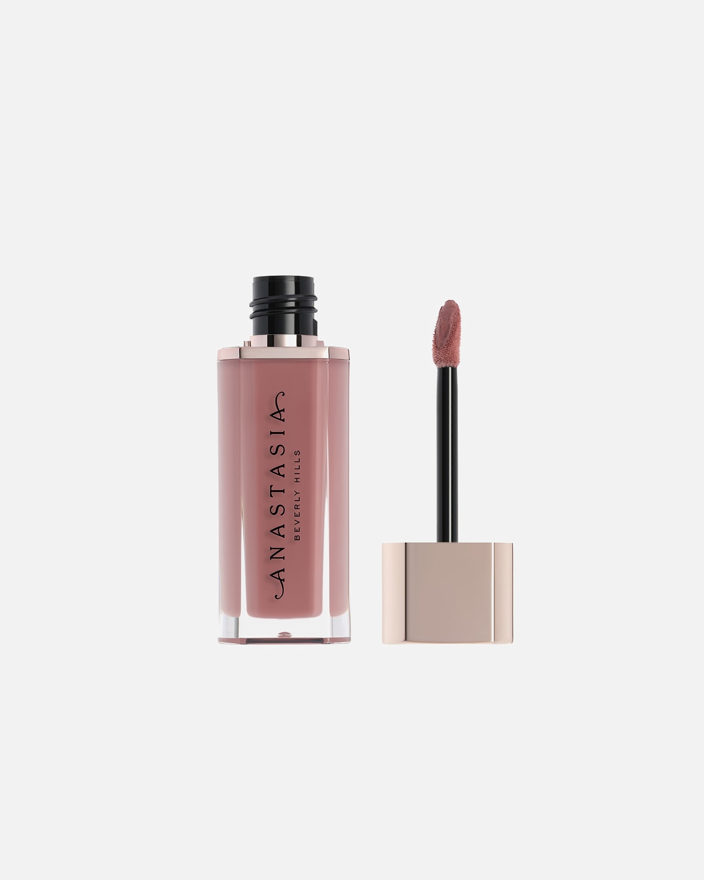 Lucidalabbra di Unisex Anastasia Beverly Hills Lip Velvet - Mousse per labbra vellutata Hush Rose