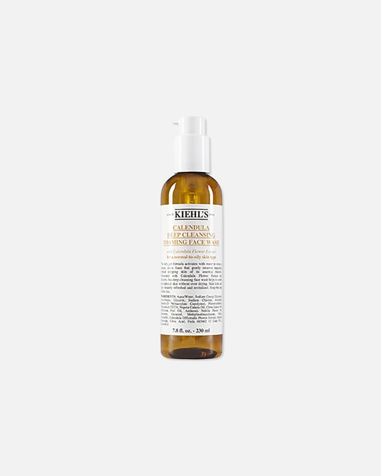Gel detergente di Unisex Kiehl's Calendula Deep Cleansing Foaming Wash 230 ml