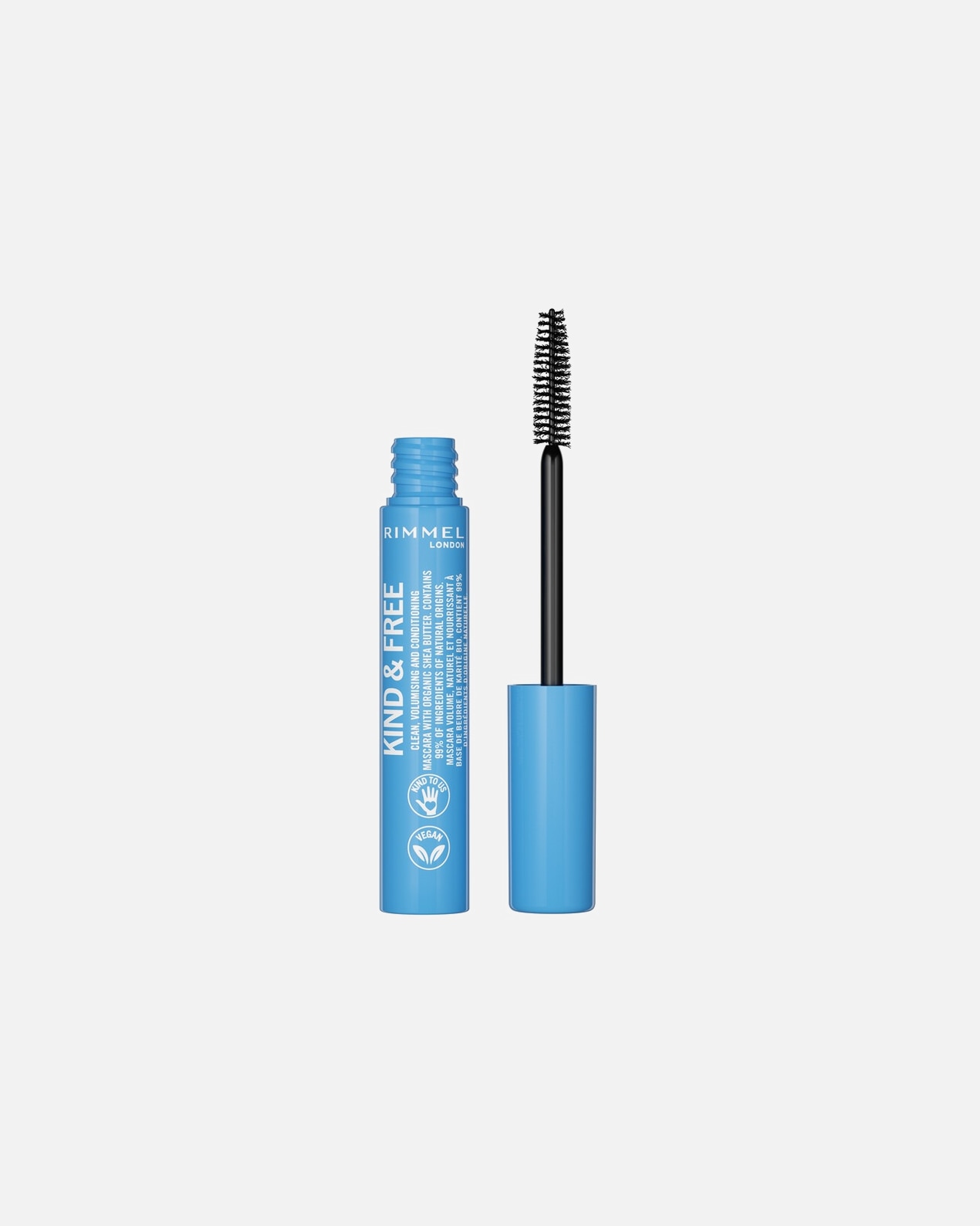 Mascara di Unisex Rimmel London Macara Volumizzante e Allungante Kind&Free 00a