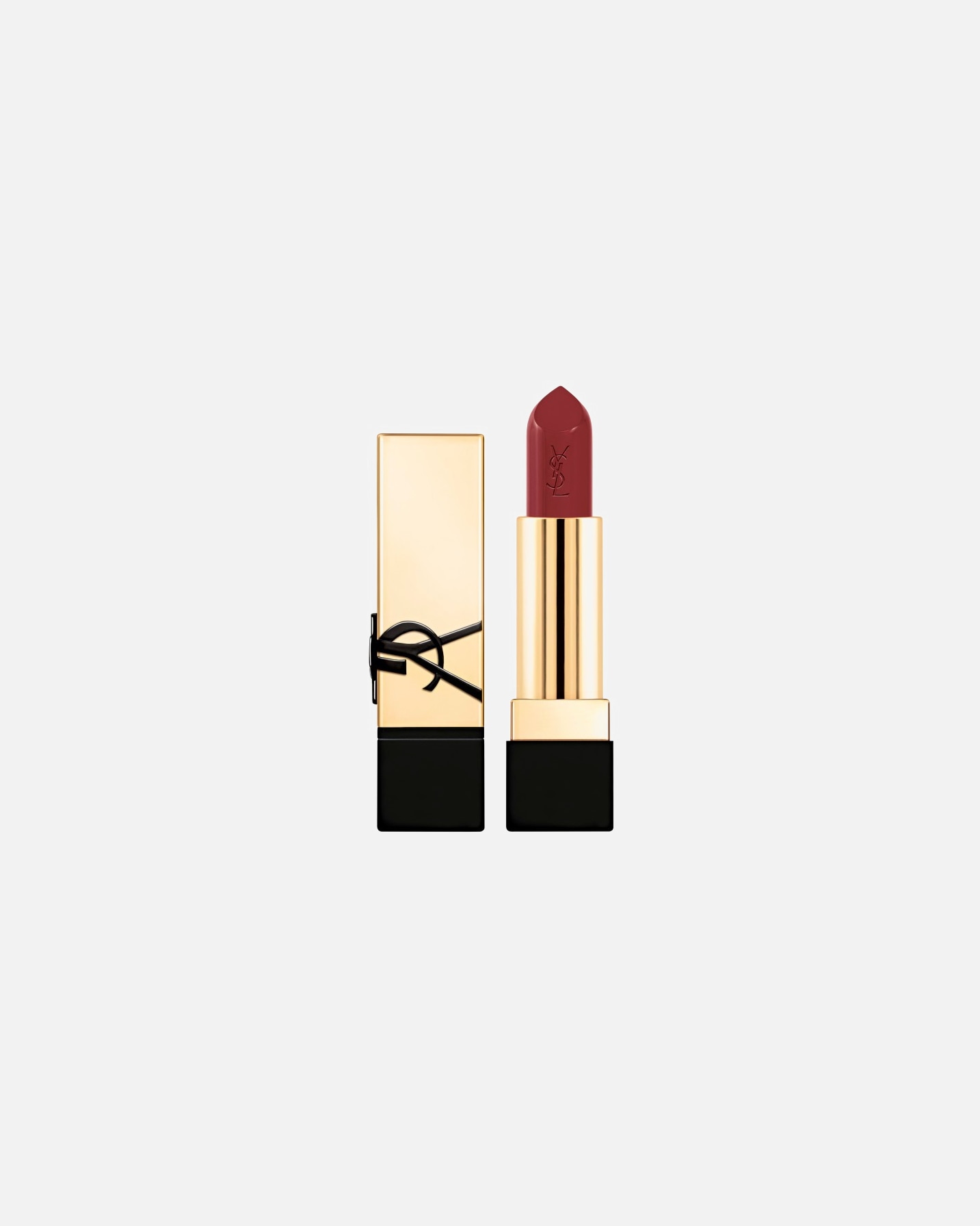 Rossetto di Unisex Yves Saint Laurent Rouge Pur Couture Rouge Pur Couture Satinato O8 - BITTEN BROWN