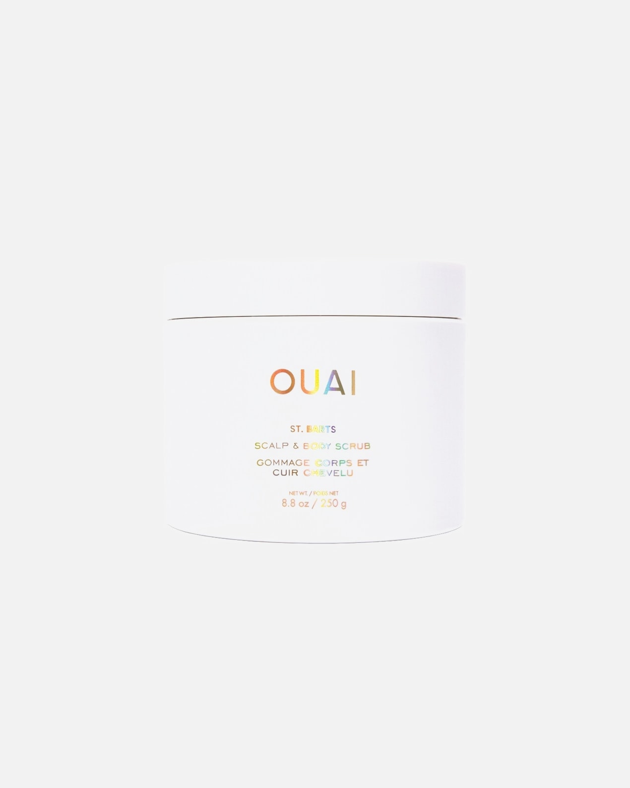Peeling del cuoio capelluto di Unisex Ouai Scalp & Body Scrub (St Barts) 250 ml