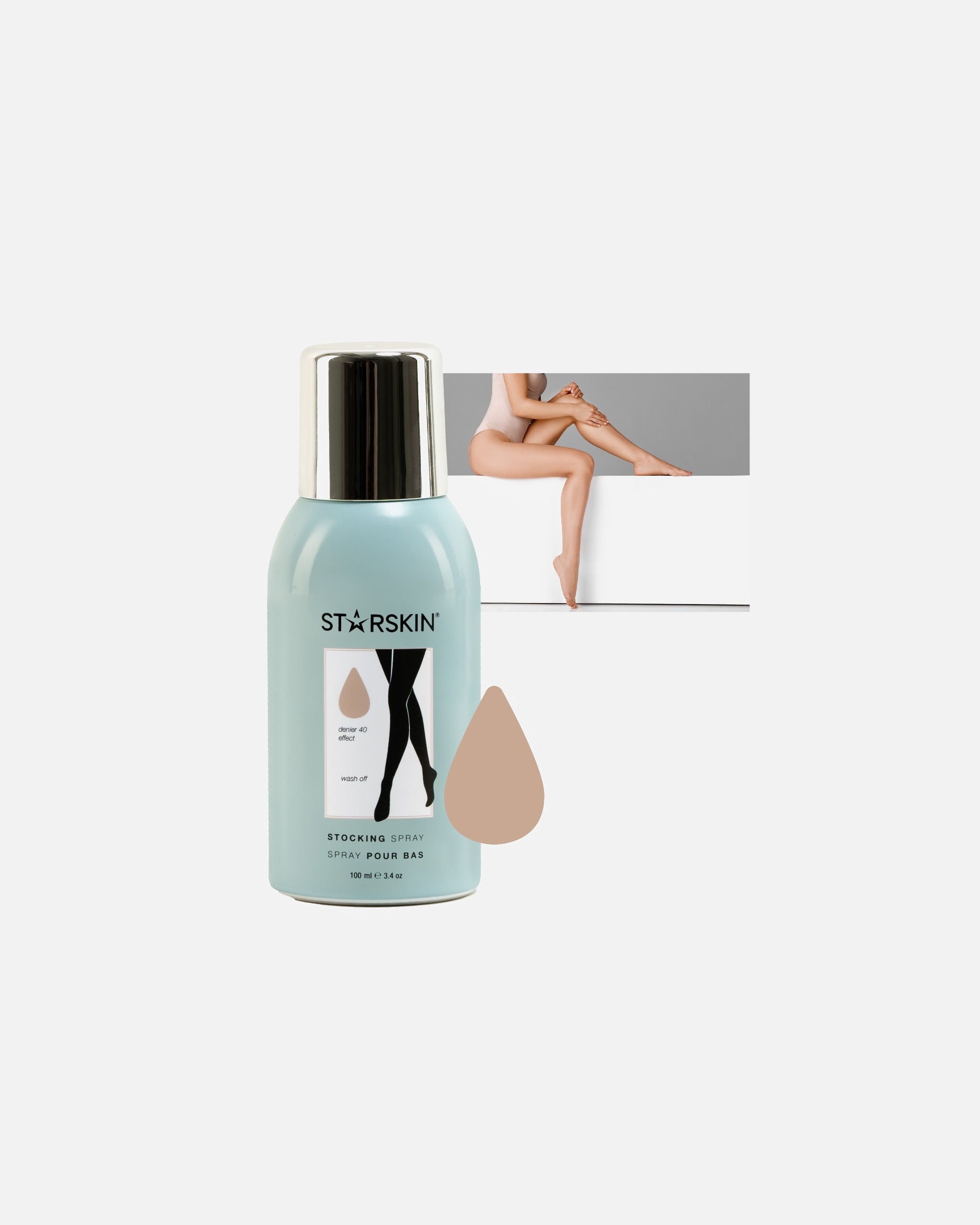 di Femmina STARSKIN® Colore spray per calze 100 30