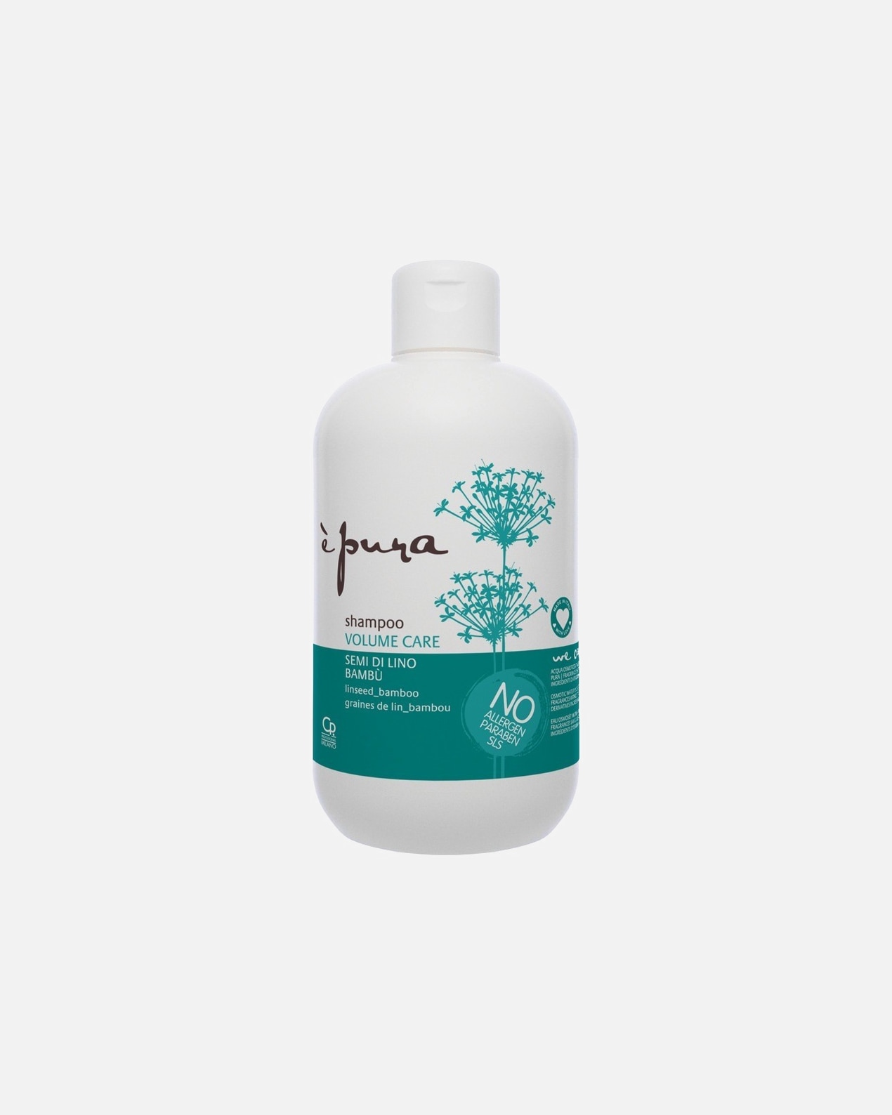 Shampoo capelli di Femmina è pura Shampoo Volumizzante Volume Care 500 ml