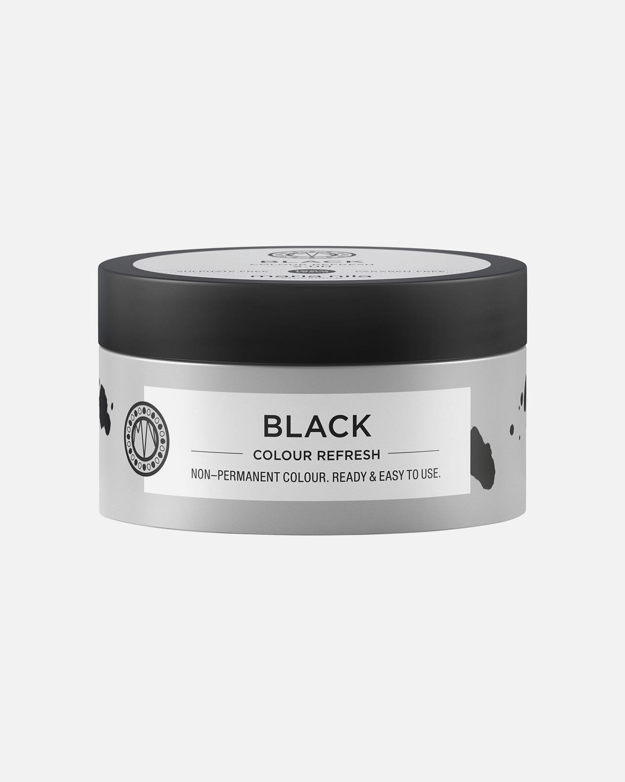 Tinta Capelli di Unisex maria nila Colour Refresh Nero 2,00 2.00 BLACK