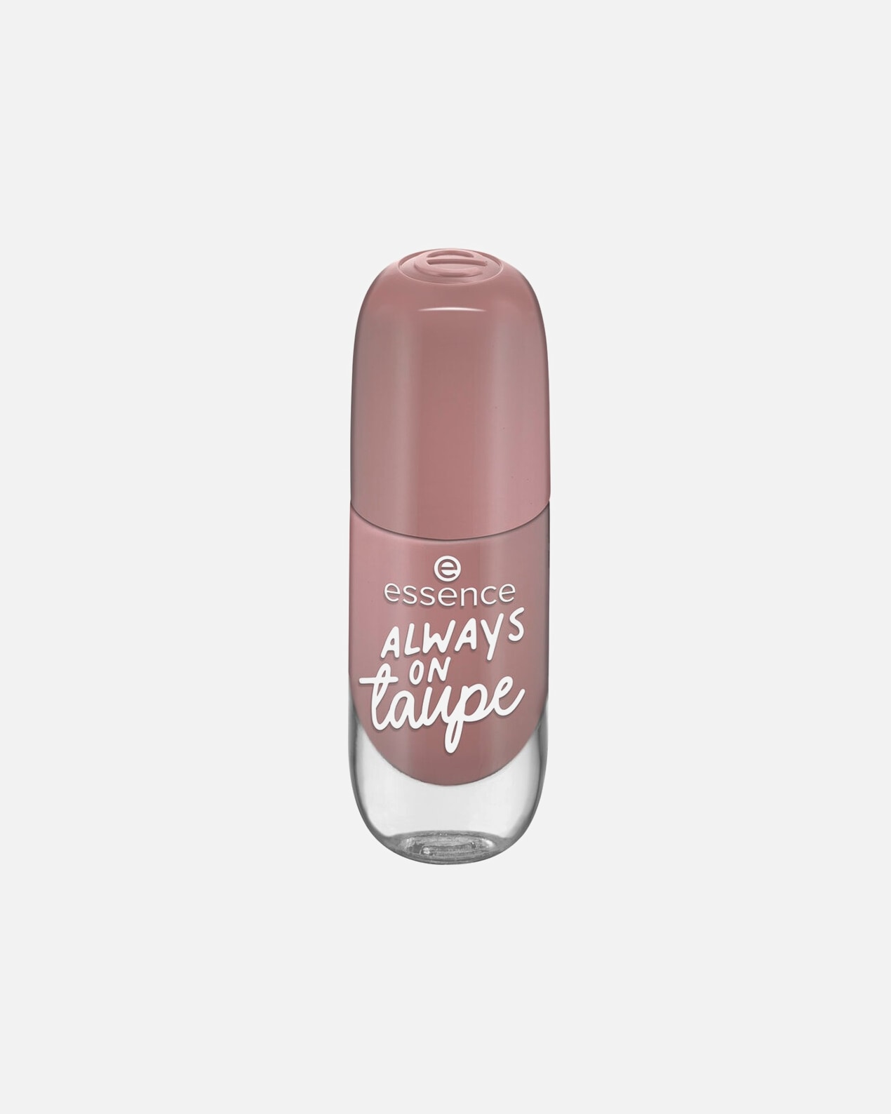 Smalto per unghie di Femmina essence GEL NAIL smalto unghie effetto gel 37-ALWAYS ON taupe