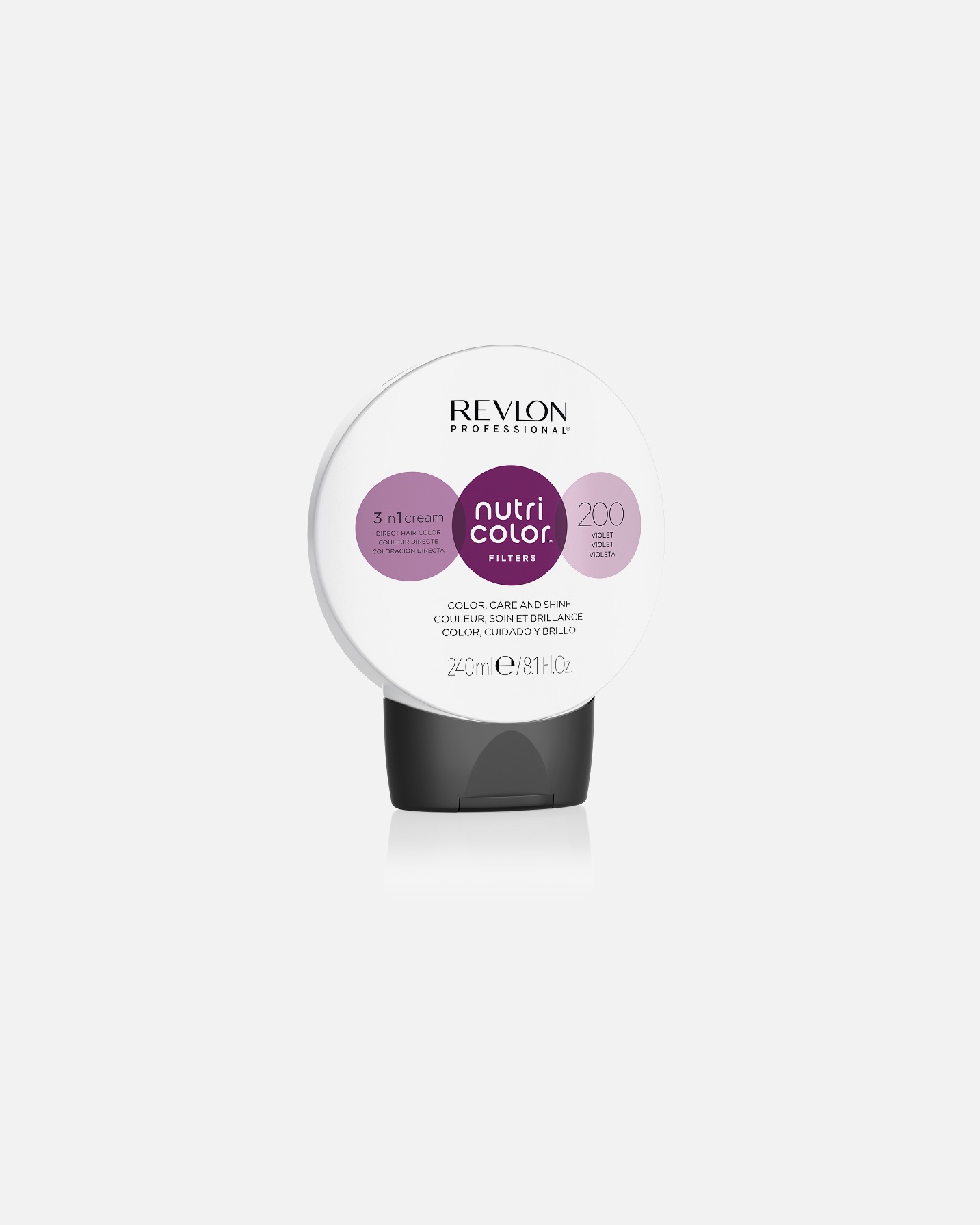 Balsamo capelli di Unisex Revlon Professional Nutri Color CLEANOLOGY Liquido bifase per il demaquillage 240 ml