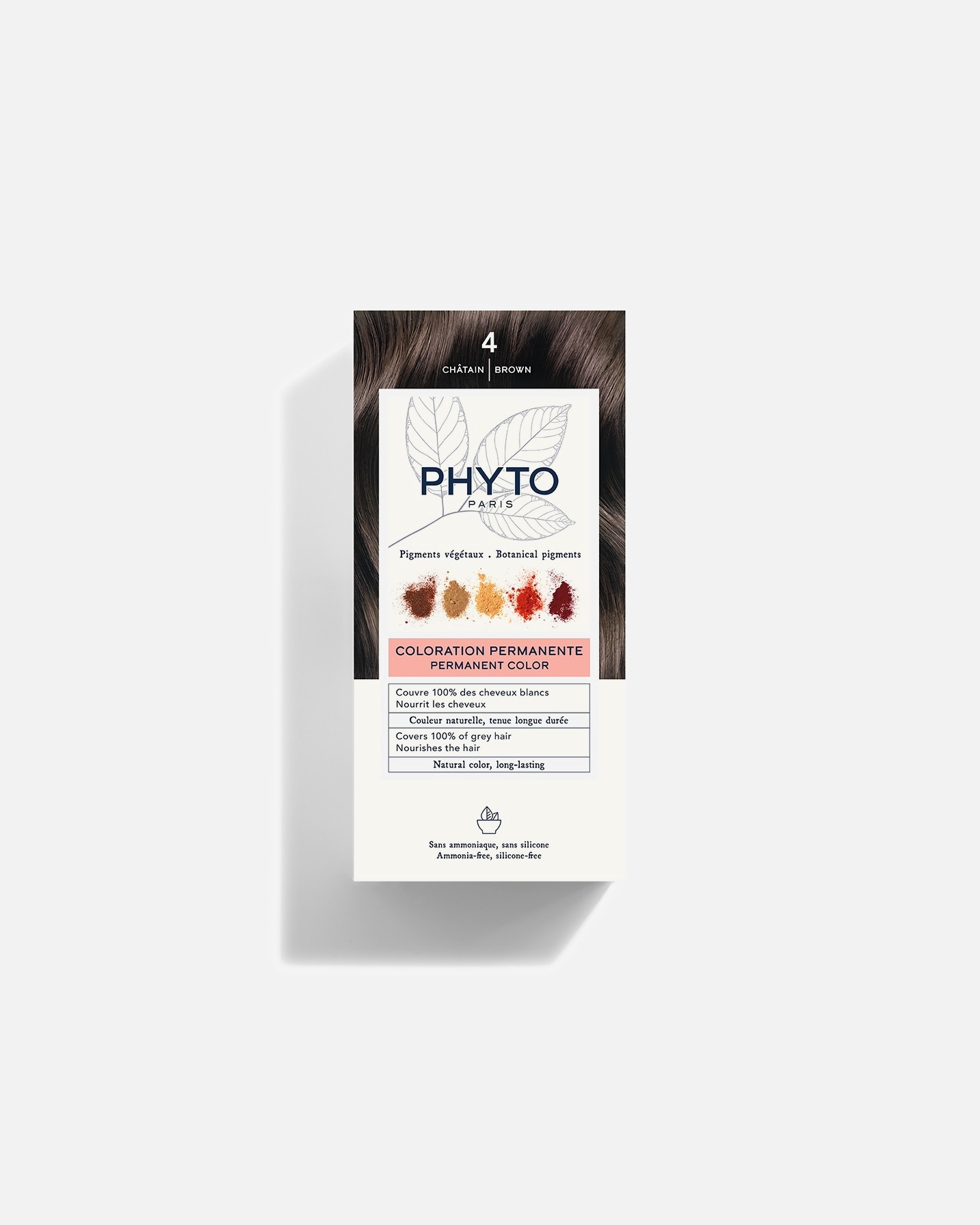 Colorazione capelli di Unisex Phyto Phytocolor 4 - CHESTNUT