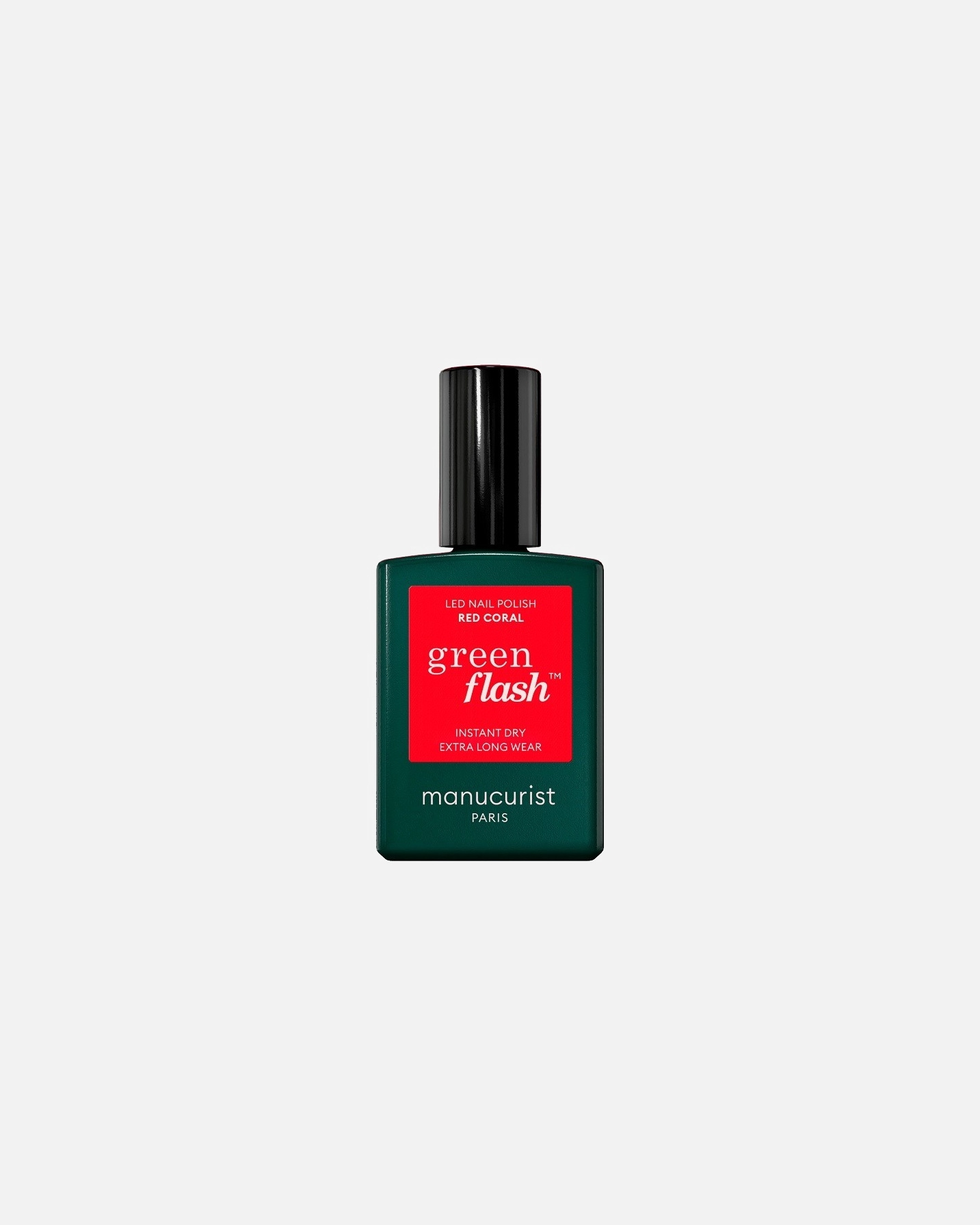 Smalto Gel UV di Unisex manucurist green flash Flash RED CORAL
