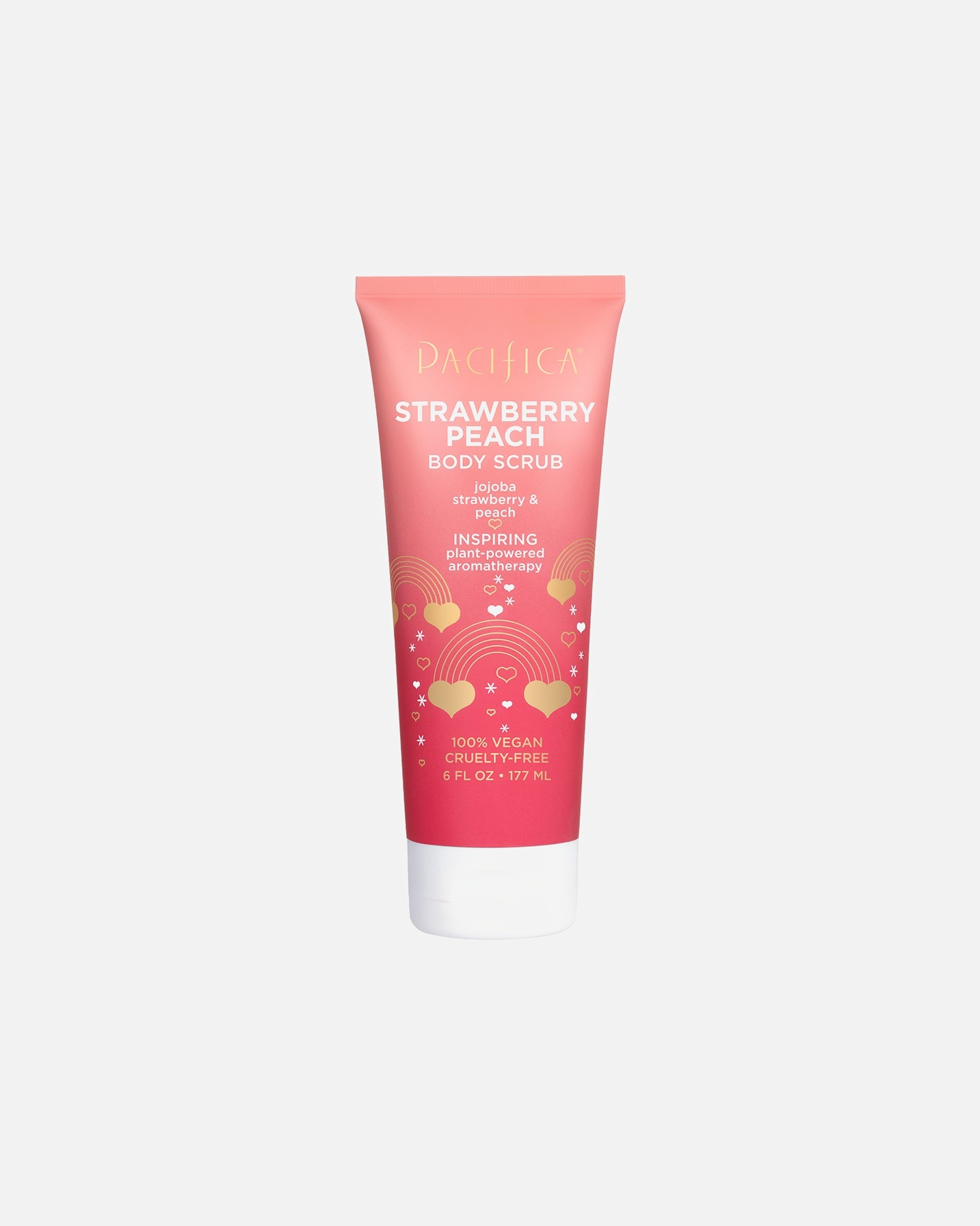 Peeling corpo di Femmina PACIFICA Strawberry Peach Scrub Strawberry Peach 177 ml