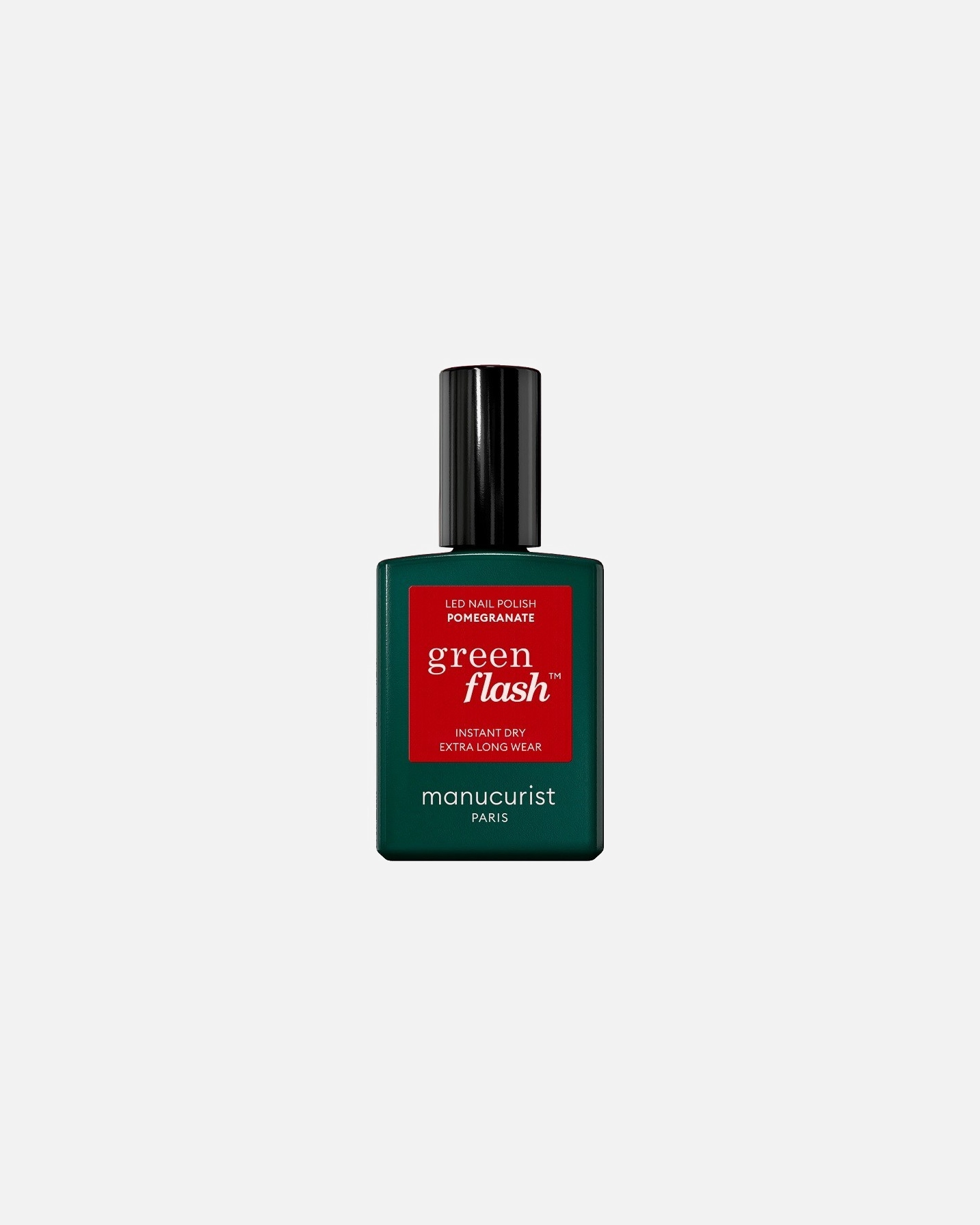 Smalto Gel UV di Unisex manucurist green flash Flash Pomegranate