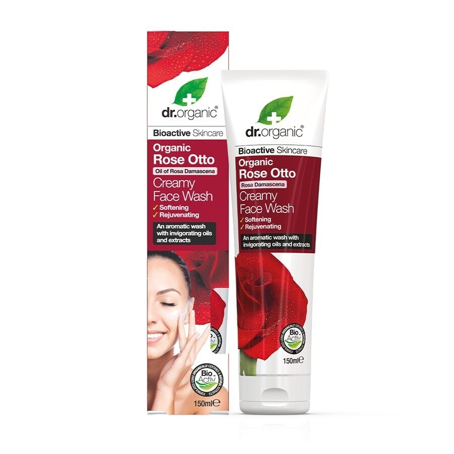 Dr. Organic Rose Otto Face Wash