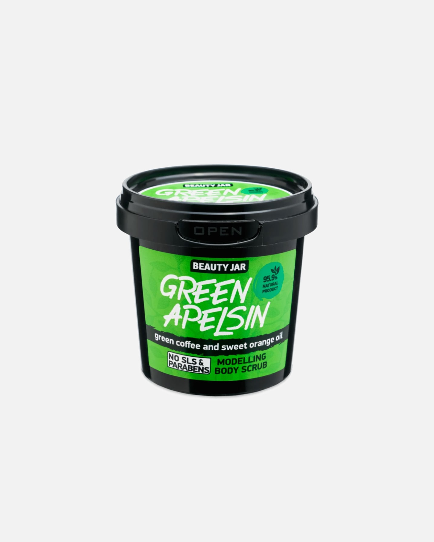 Peeling corpo di Unisex BEAUTY JAR Green Appelsin Body Scrub 200 g