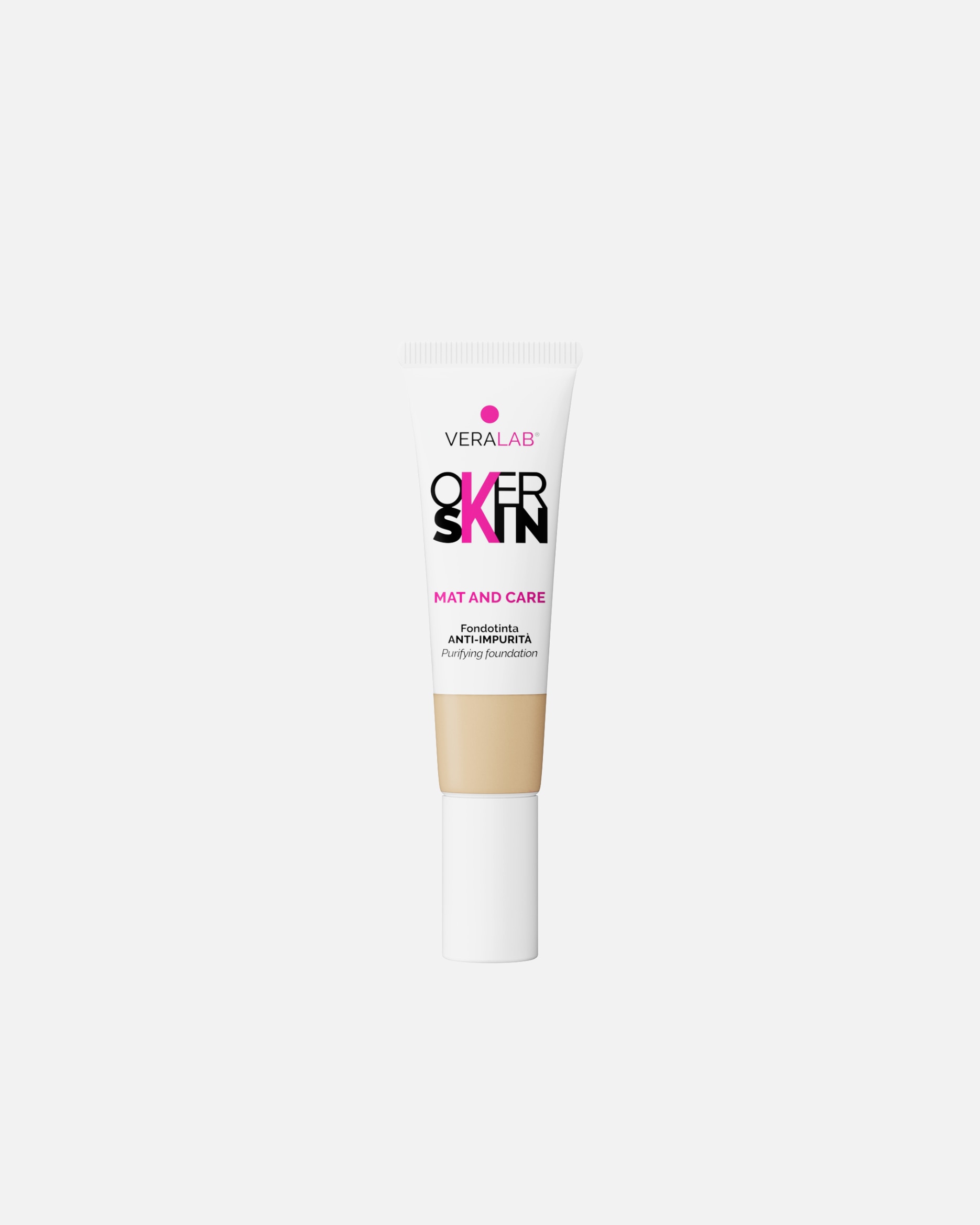 Fondotinta di Unisex OVERSKIN Default Brand Line MAT AND CARE FOUNDATION 05