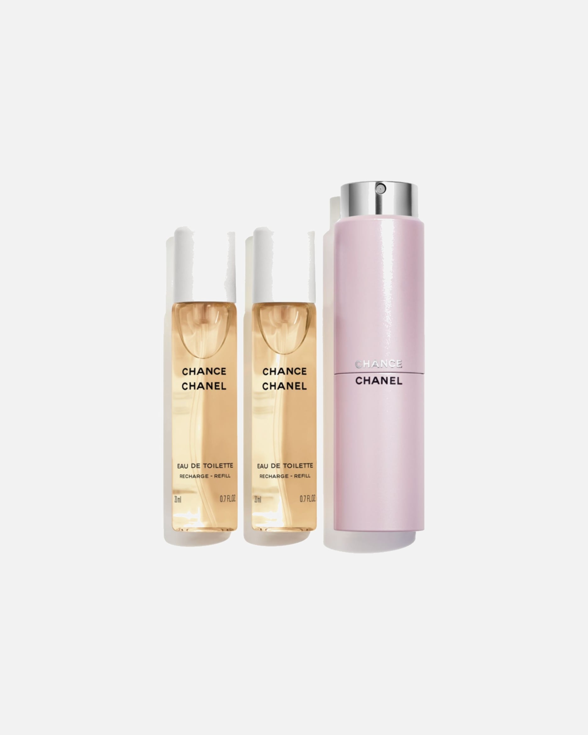 Eau de toilette di Femmina CHANEL CHANCE CHANEL CHANCE EAU DE TOILETTE TWIST AND SPRAY 3 x 20ml 60 ml