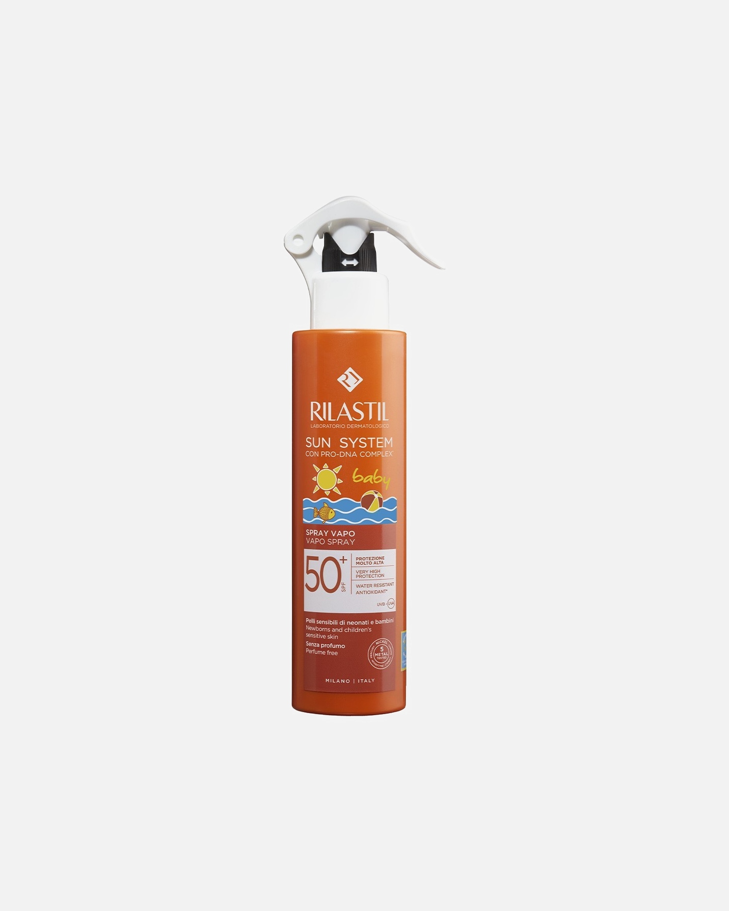 Spray viso di Unisex RILASTIL Sun System Baby Spray Vapo SPF50+ 200 ml