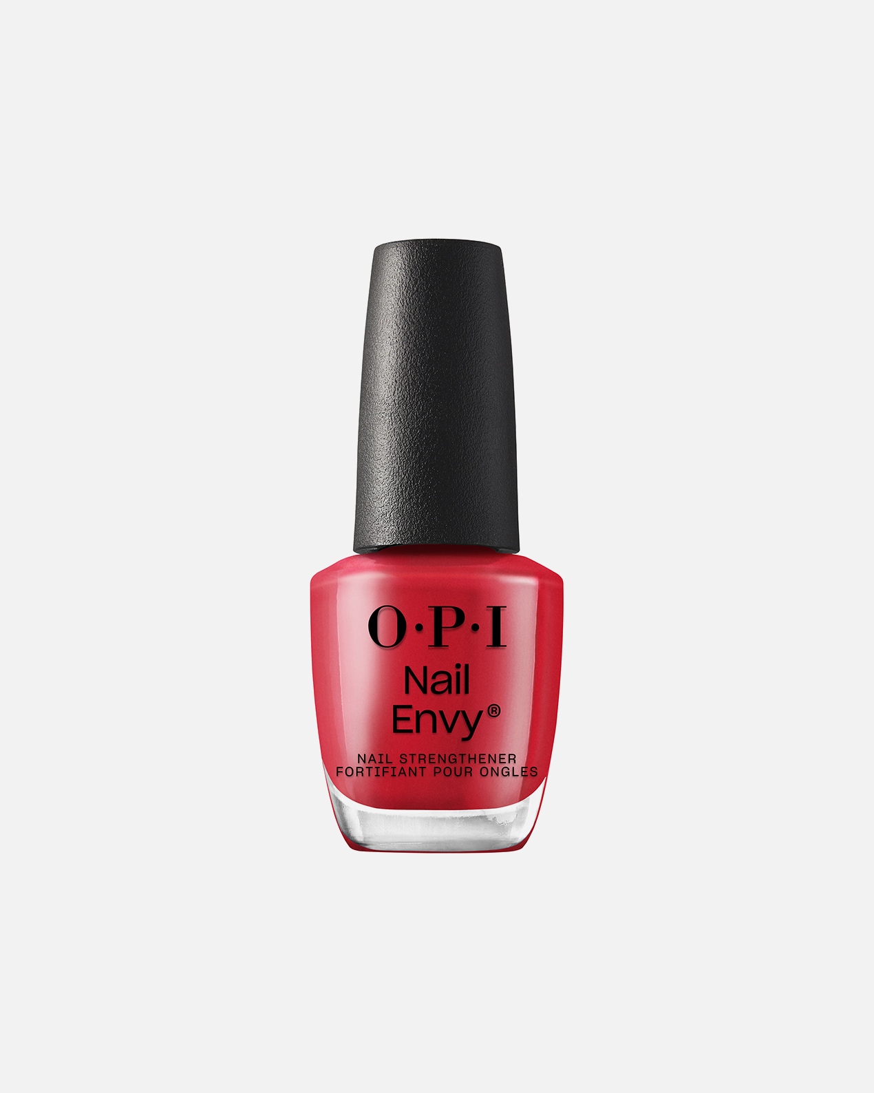 Smalto per unghie di Unisex OPI Nail Envy - SMALTO RINFORZANTE COLORATO Big Apple Red - rosso brillante